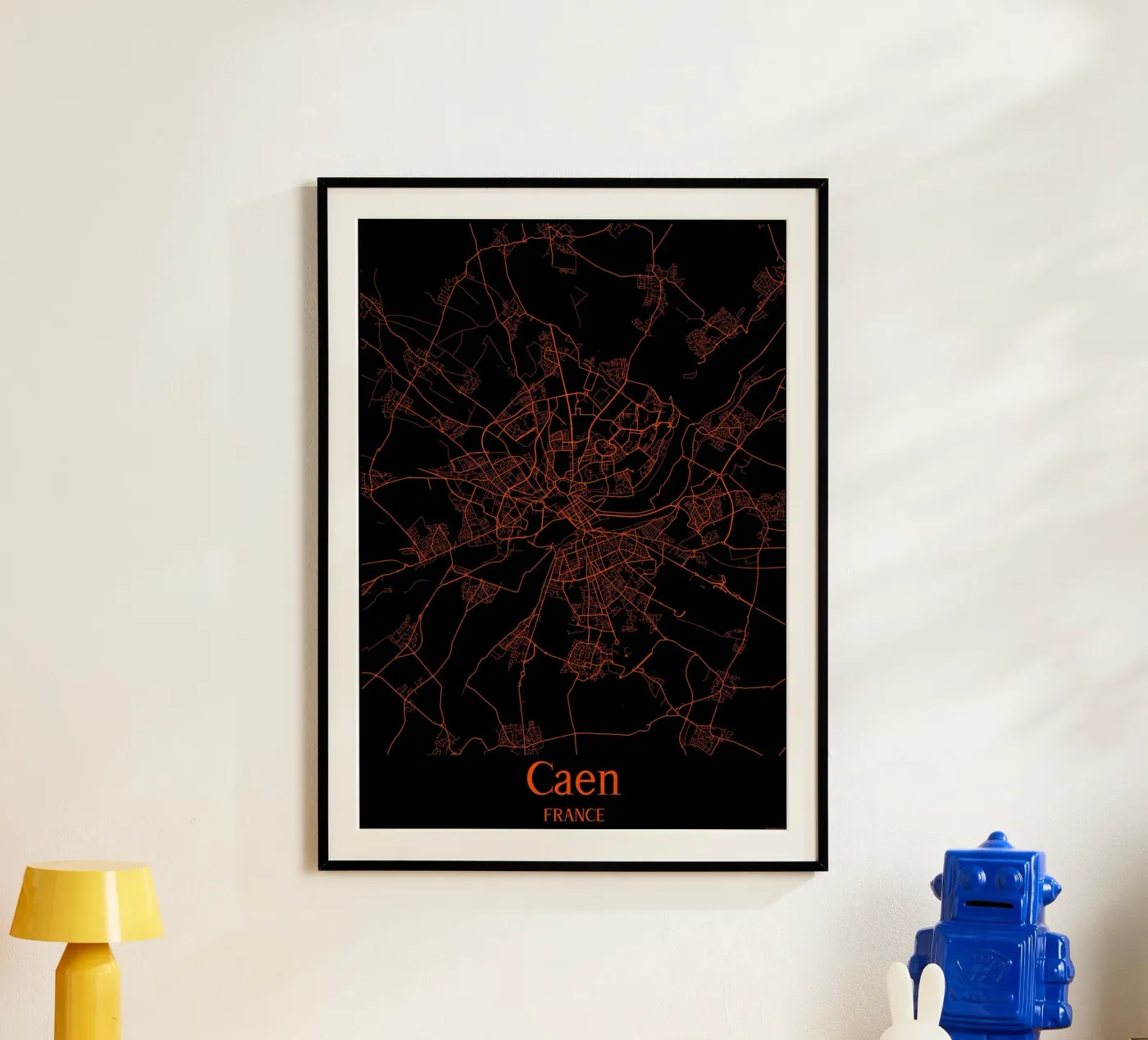 Caen Poster von MiMap