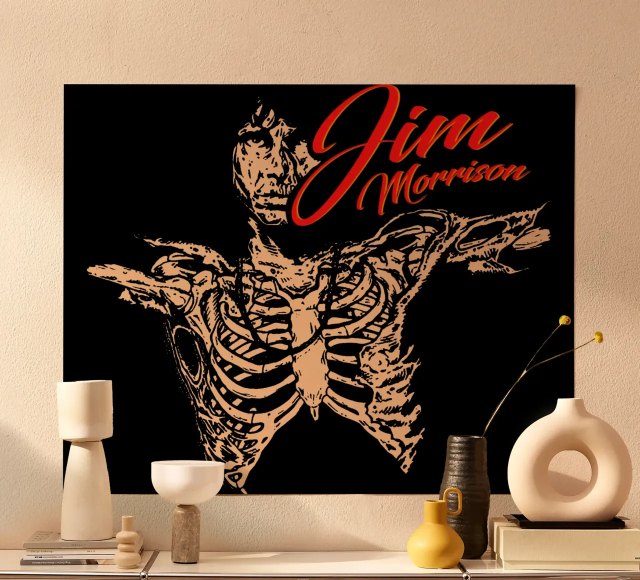 silhouette rock di jim morrison poster da mannys_artt