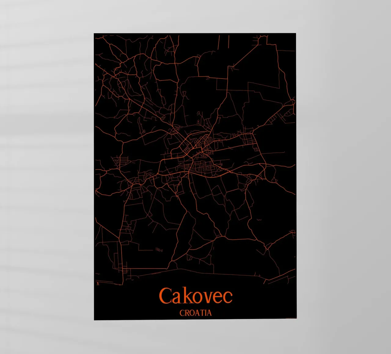 Cakovec pellicola backlit da MiMap