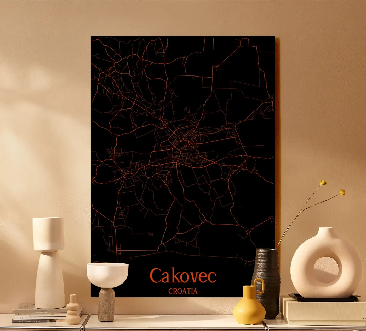 Cakovec Acryl-Glas von MiMap