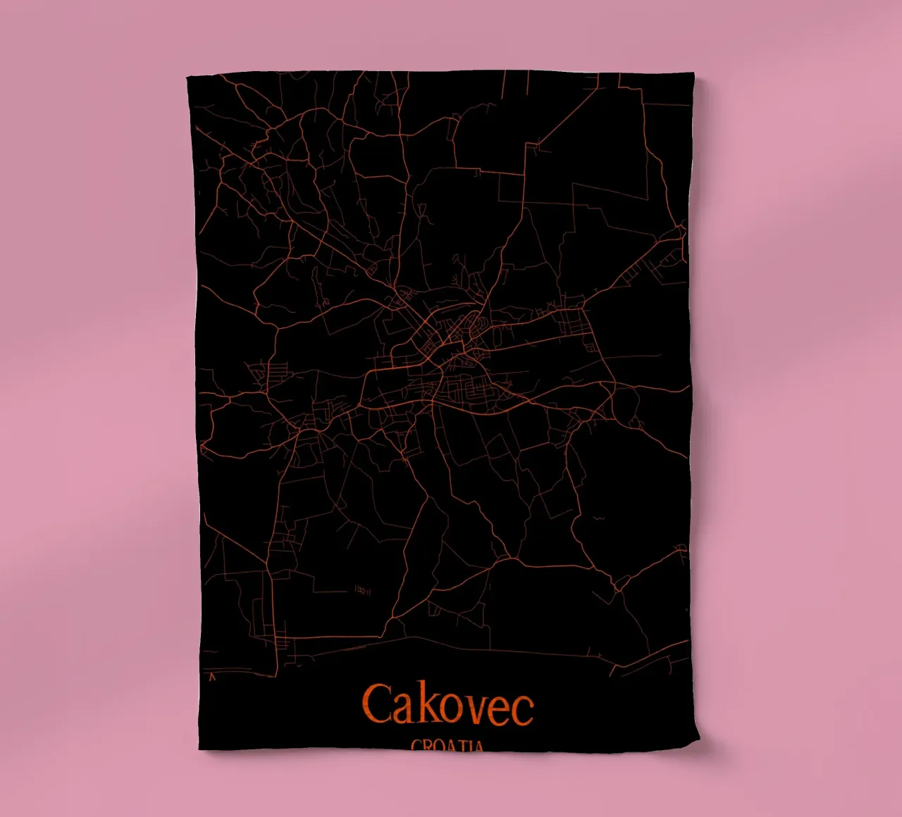 Cakovec canovaccio da cucina da MiMap