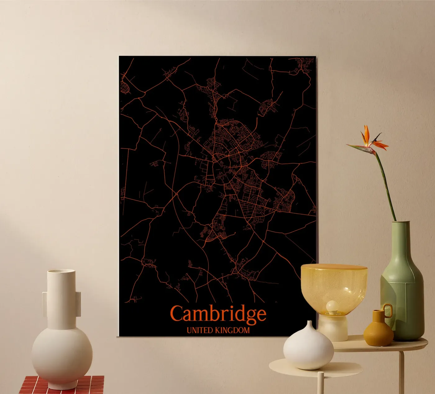 Cambridge Poster von MiMap