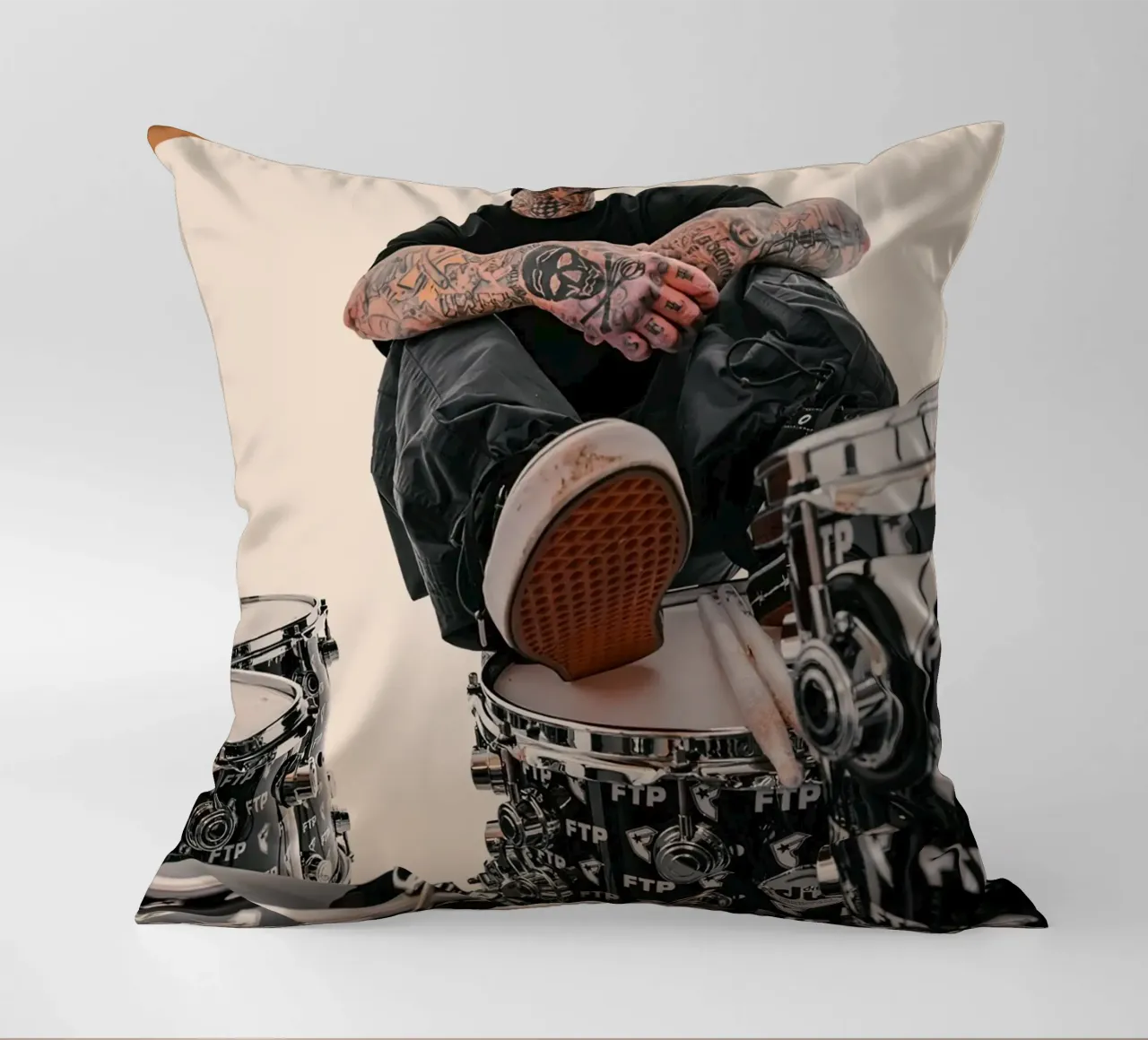 Travis Barker Blink 182 cuscino da Musadad Shop