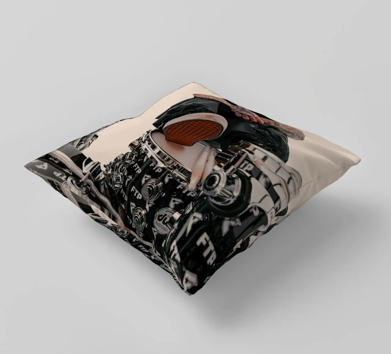 Travis Barker Blink 182 cuscino da Musadad Shop