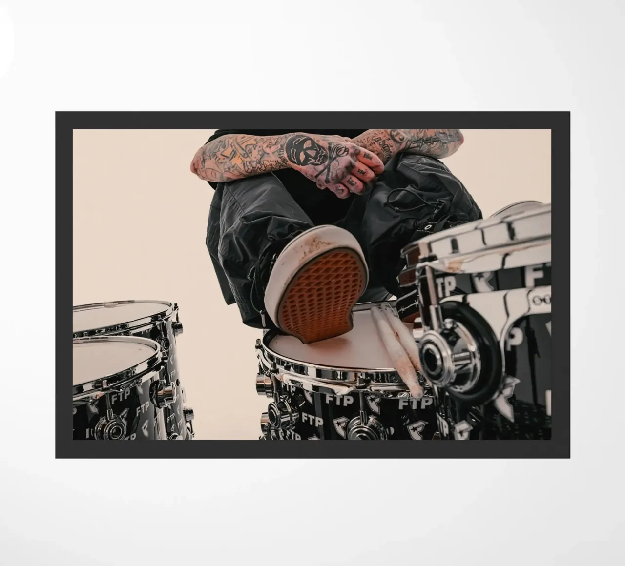 Travis Barker Blink 182 zerbino da Musadad Shop