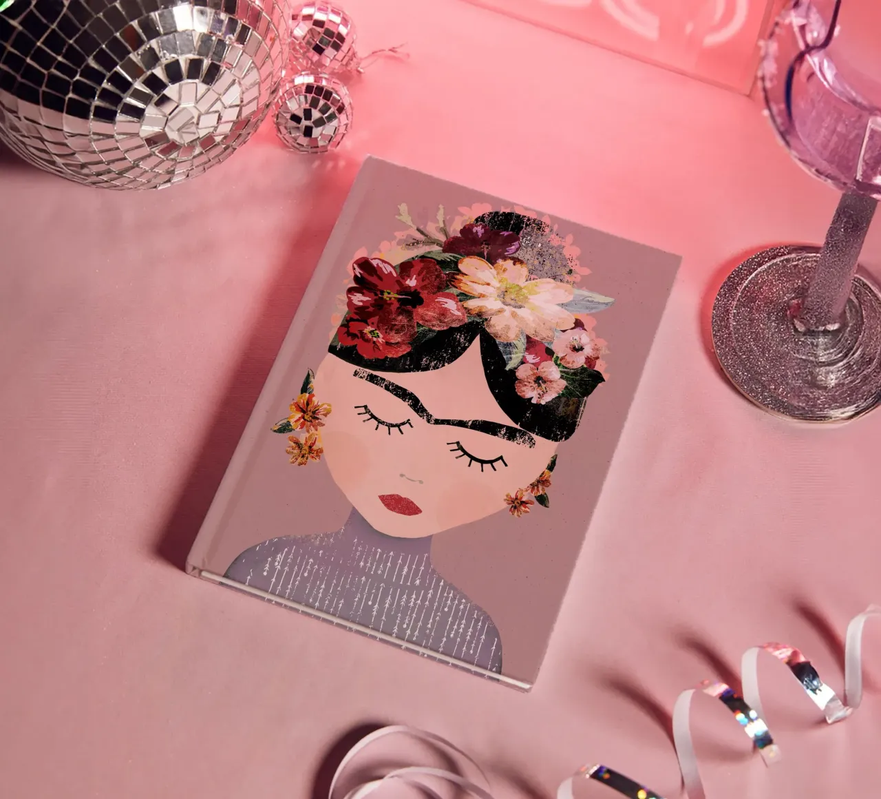 Frida (Pastel) Notizbuch von treechild