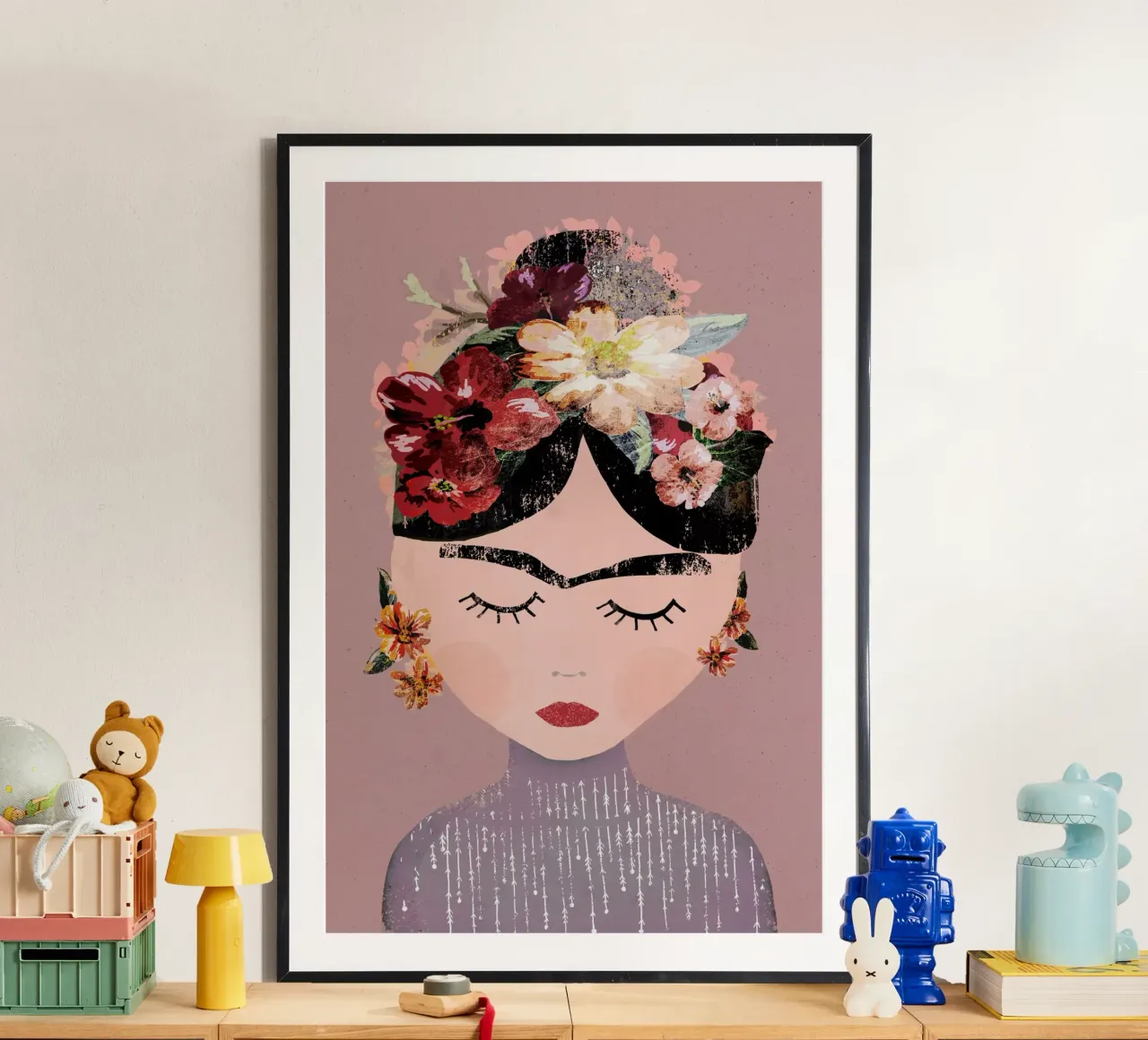 Frida (Pastel) Poster von treechild