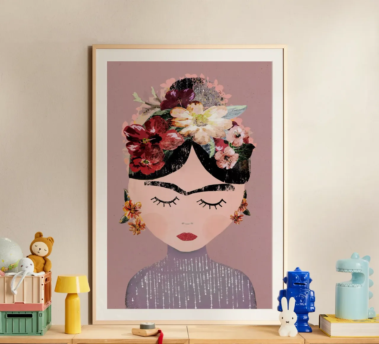 Frida (Pastel) Poster von treechild