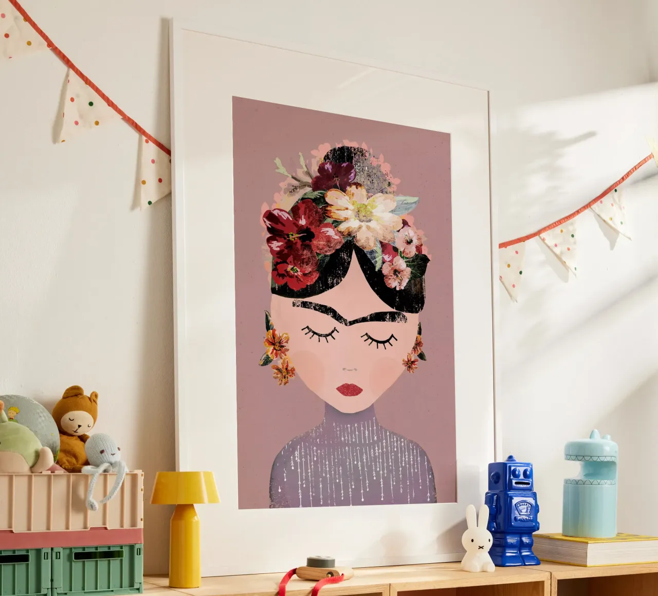 Frida (Pastel) Poster von treechild