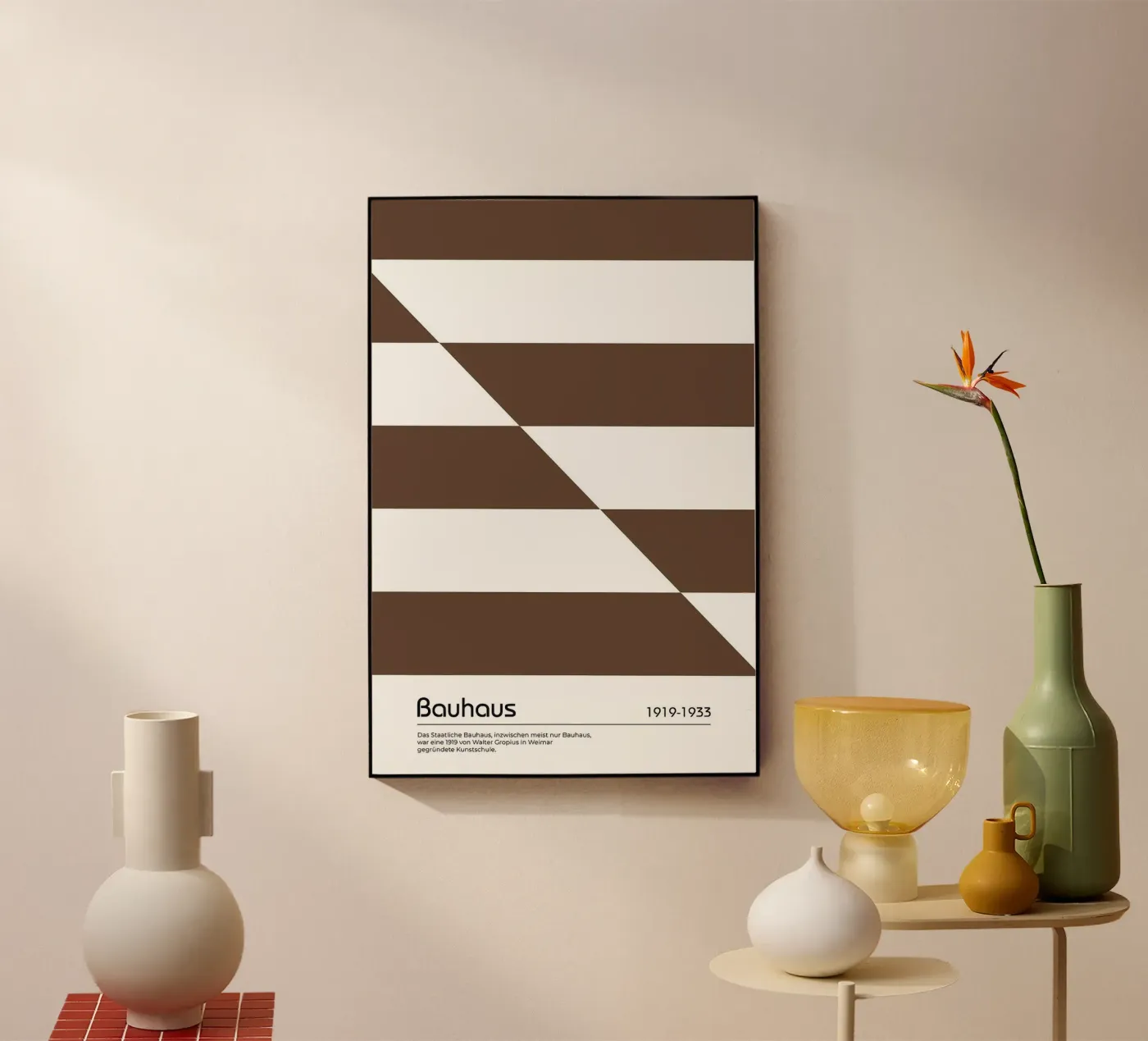 Bauhaus 1919 plexiglass da Narciso