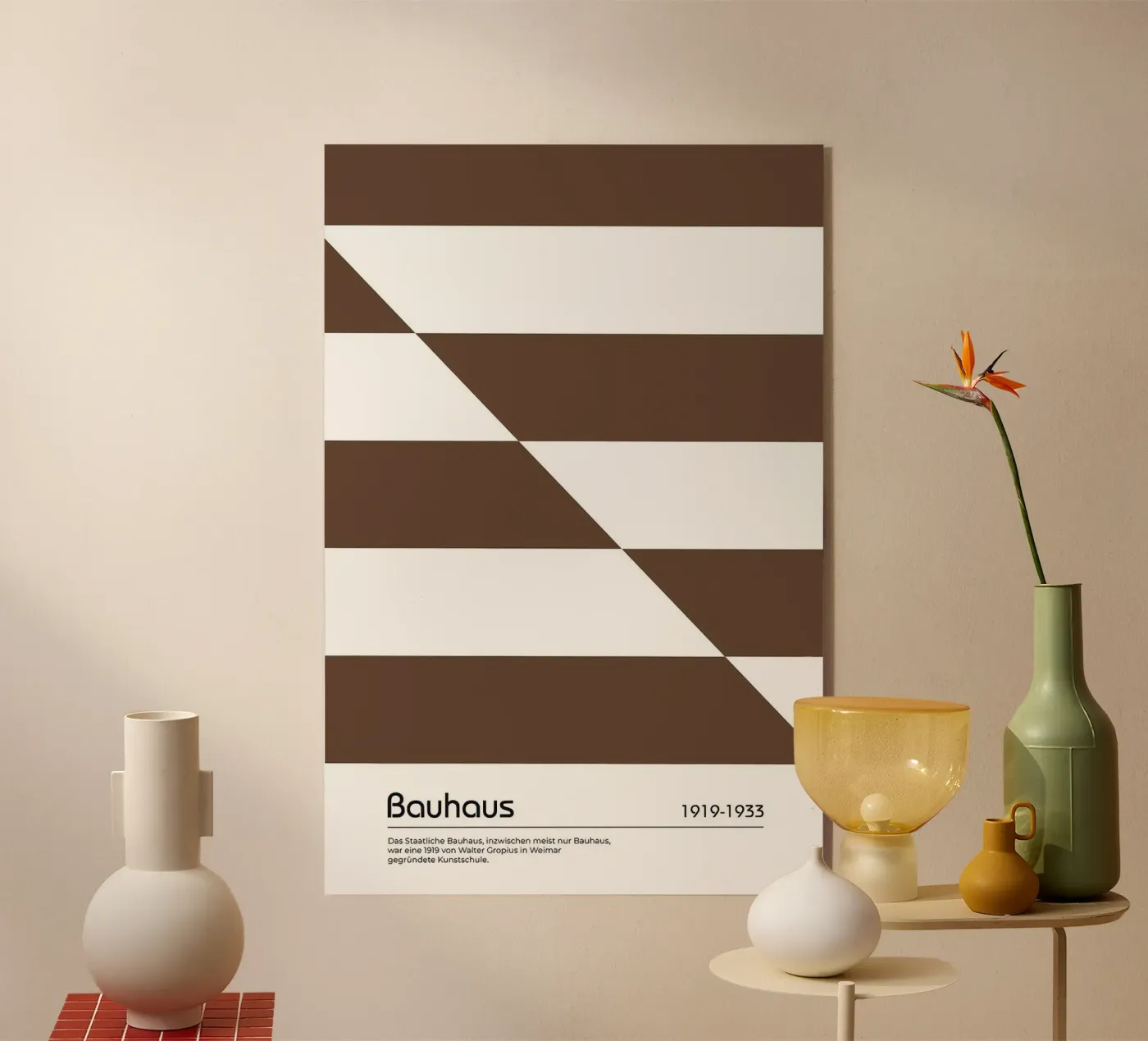 Bauhaus 1919 plexiglass da Narciso
