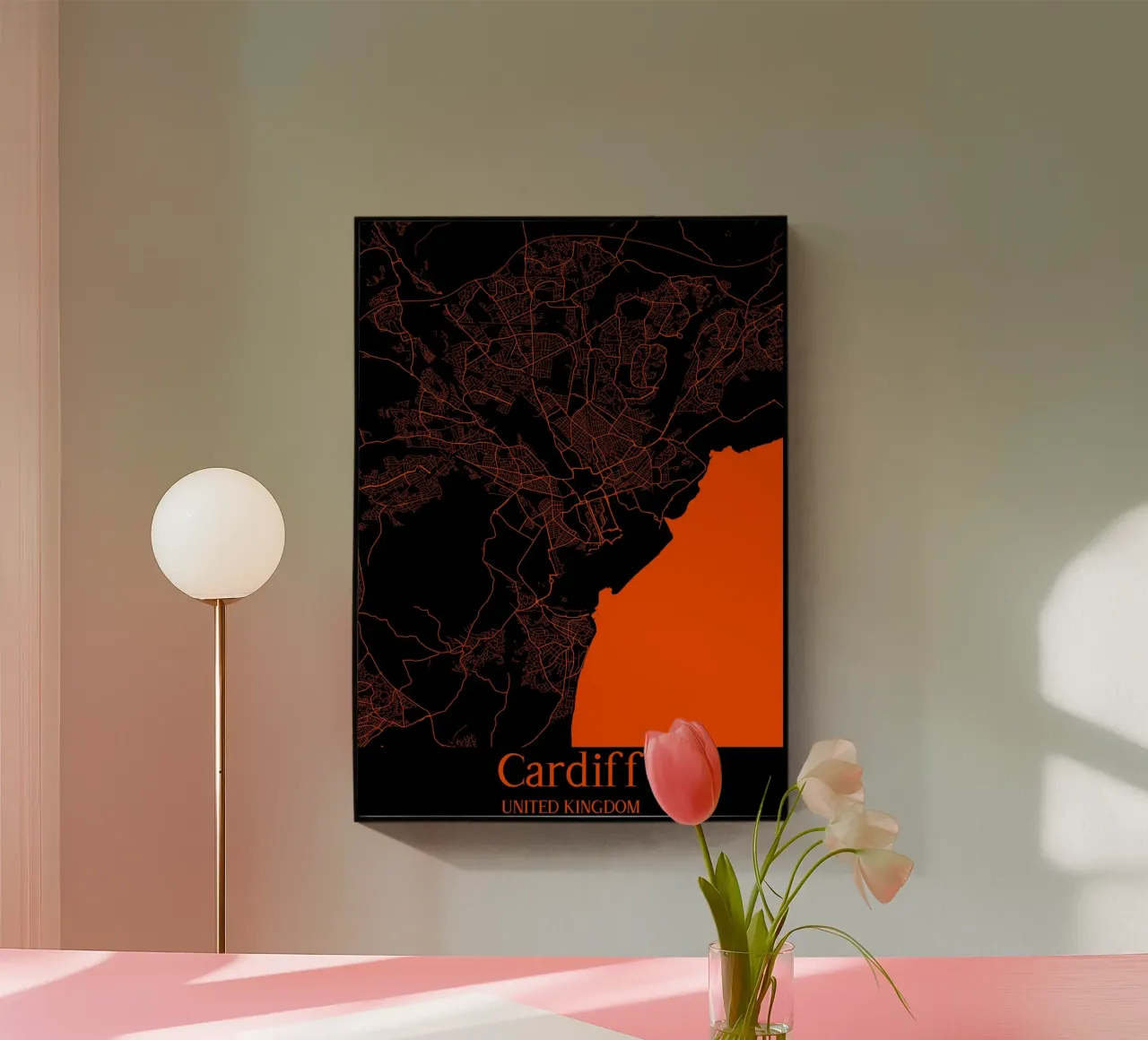 Cardiff plexiglass da MiMap
