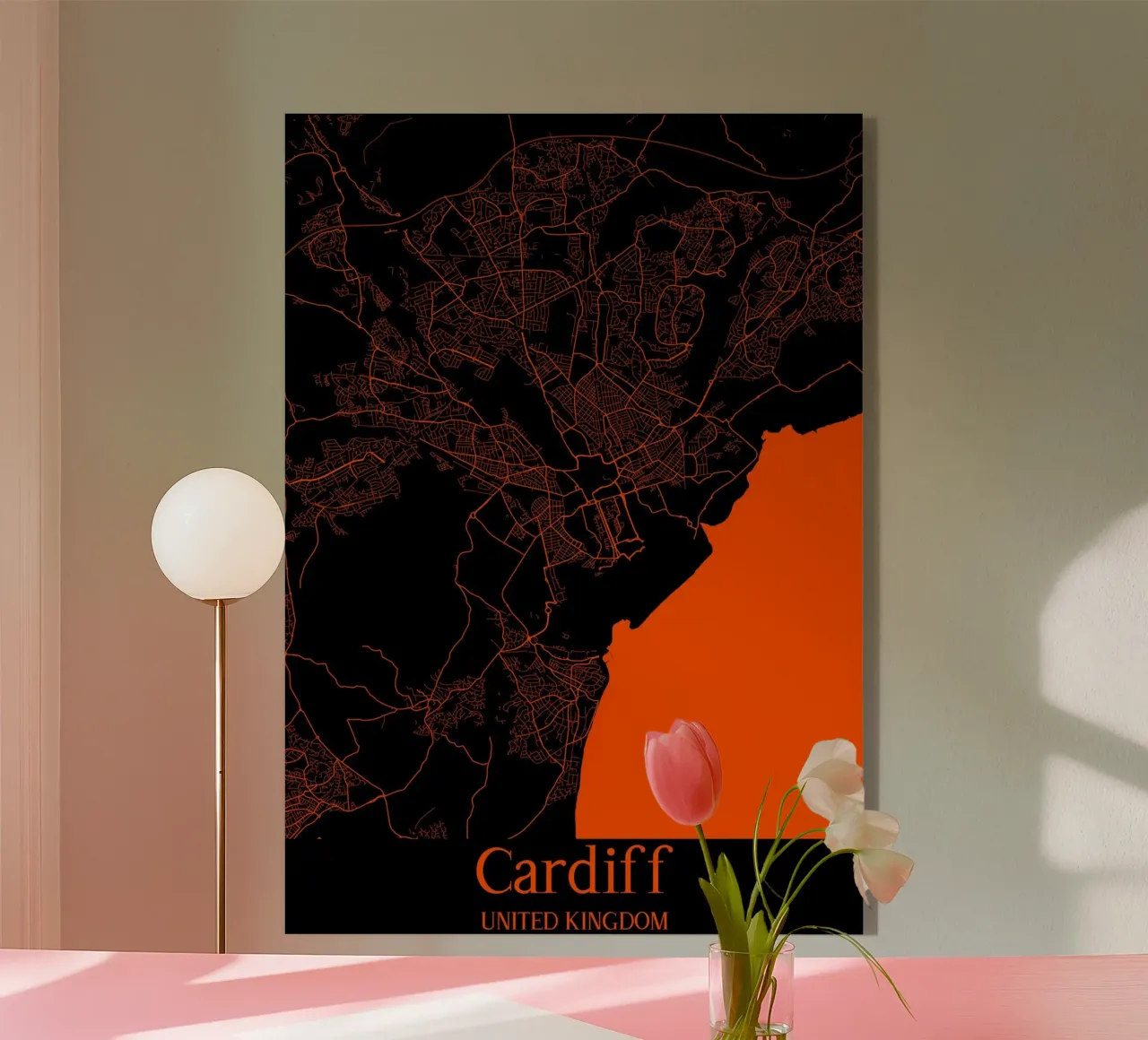 Cardiff plexiglass da MiMap