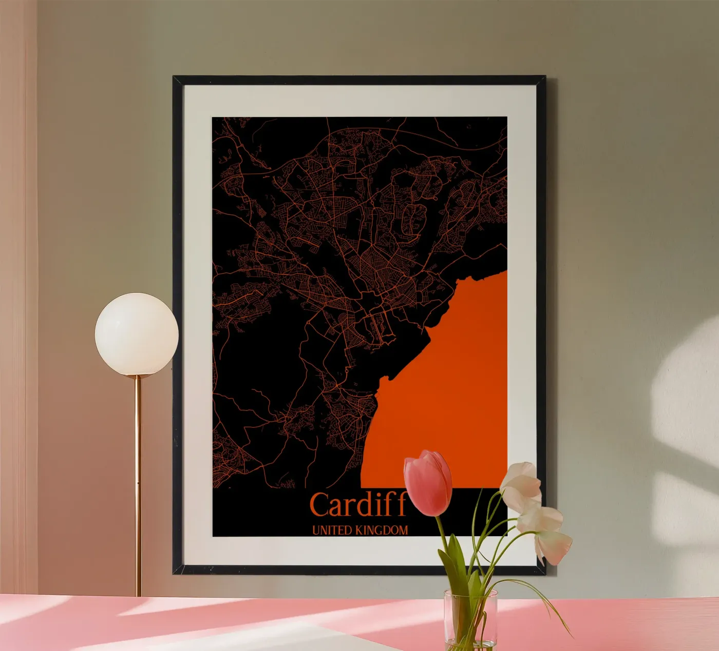 Cardiff poster by MiMap