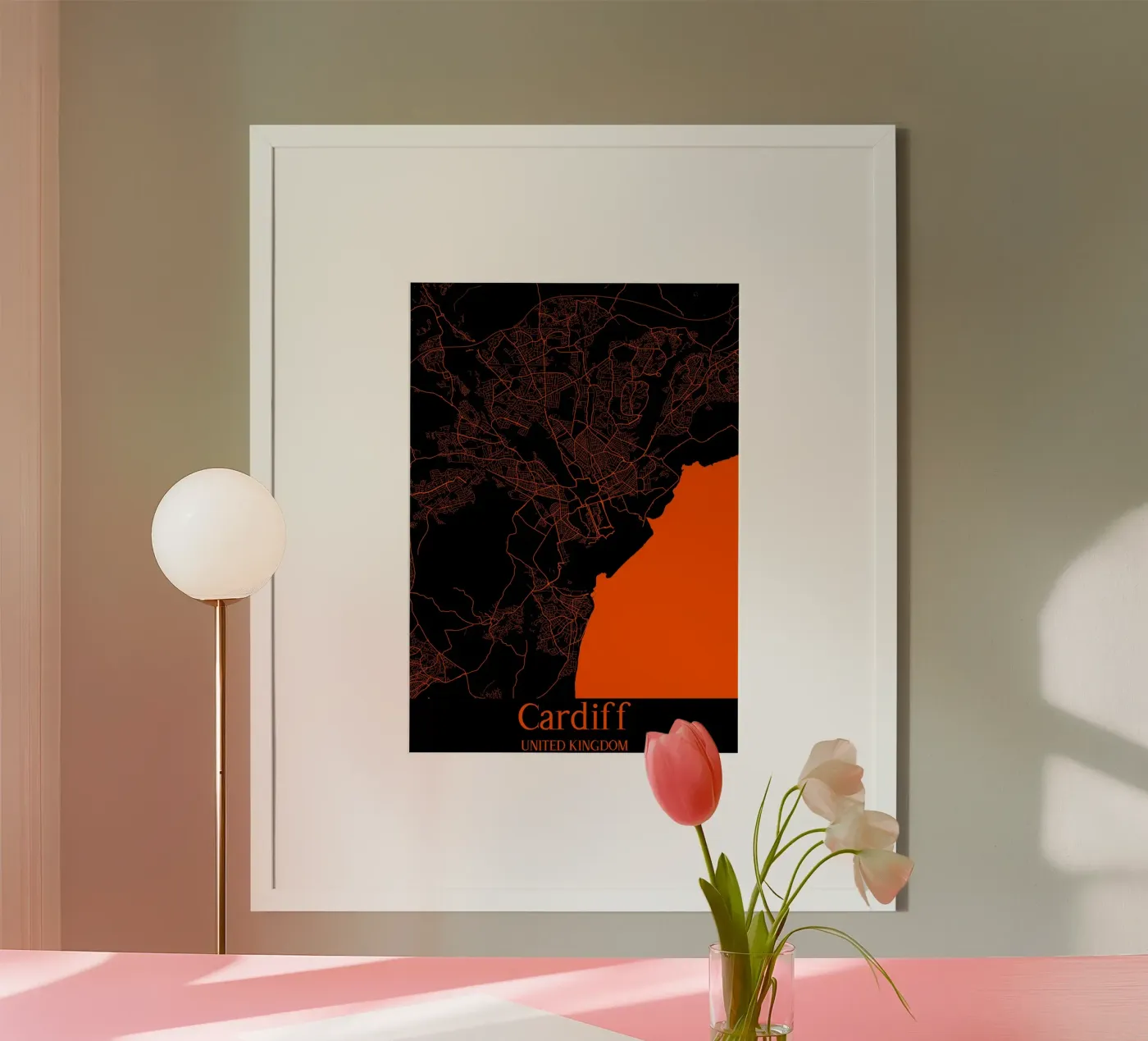 Cardiff poster by MiMap