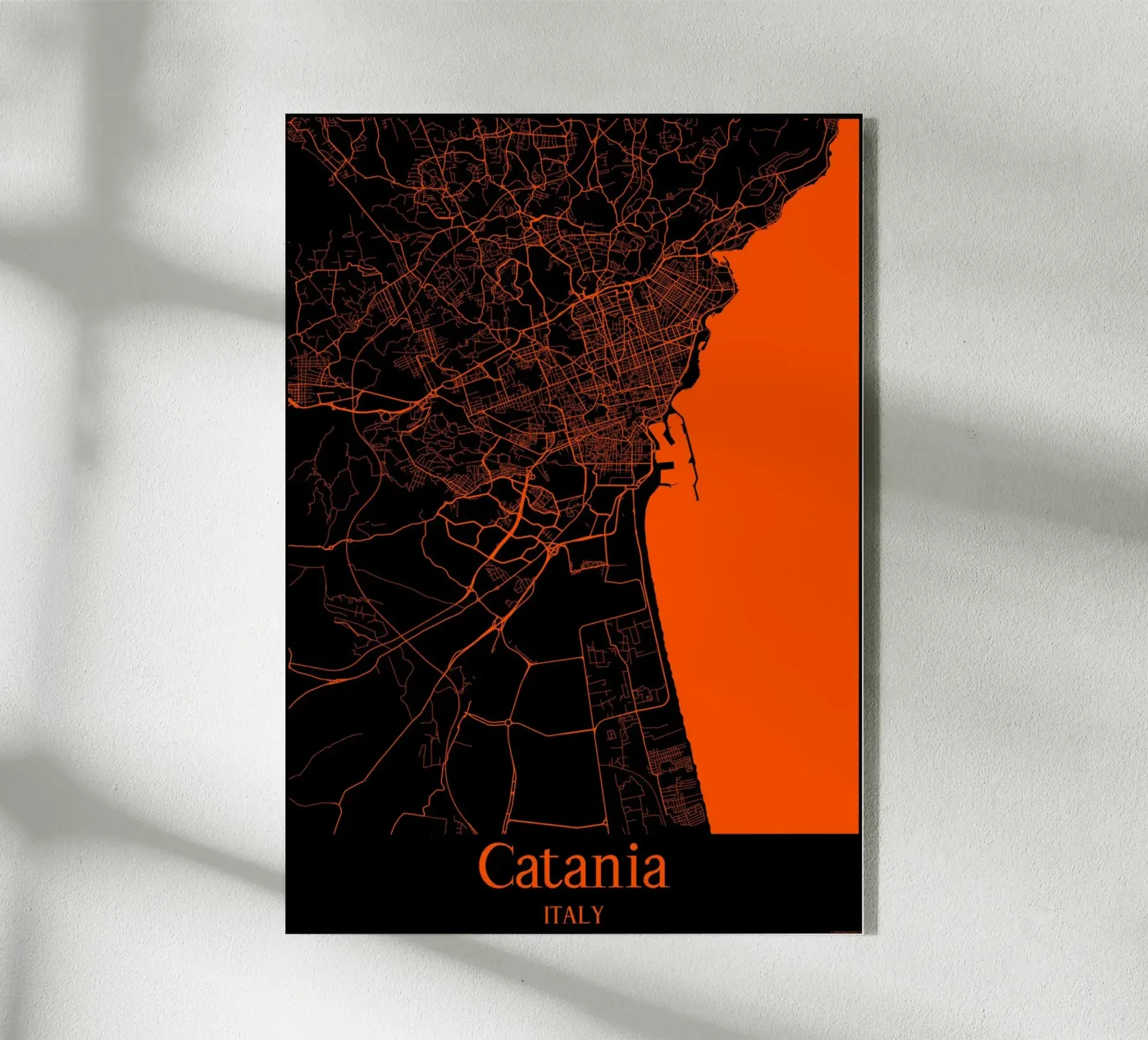 Catania Acryl-Glas von MiMap