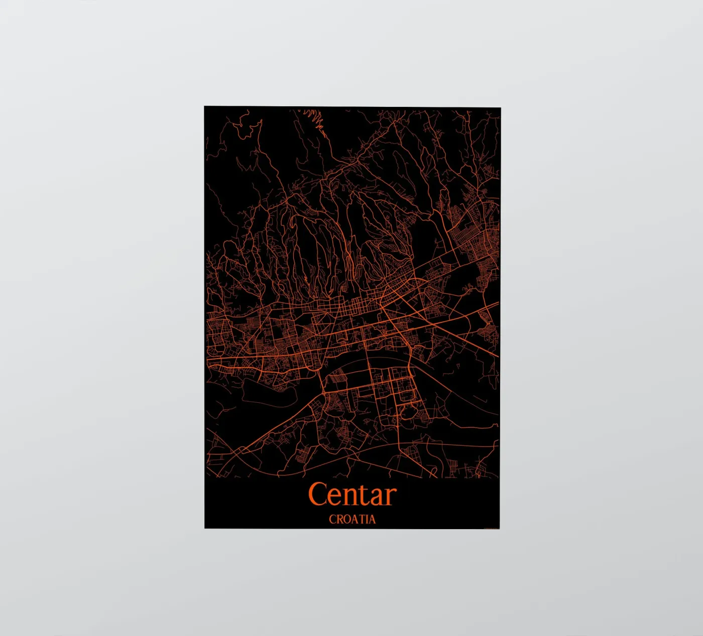 Centar sticker by MiMap