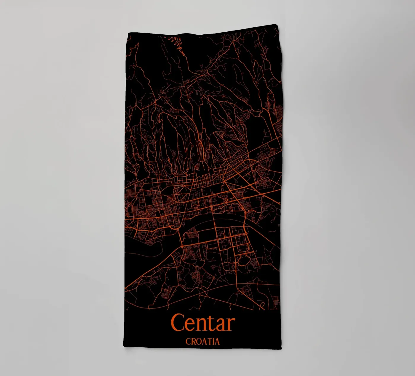 Centar badhanddoek van MiMap