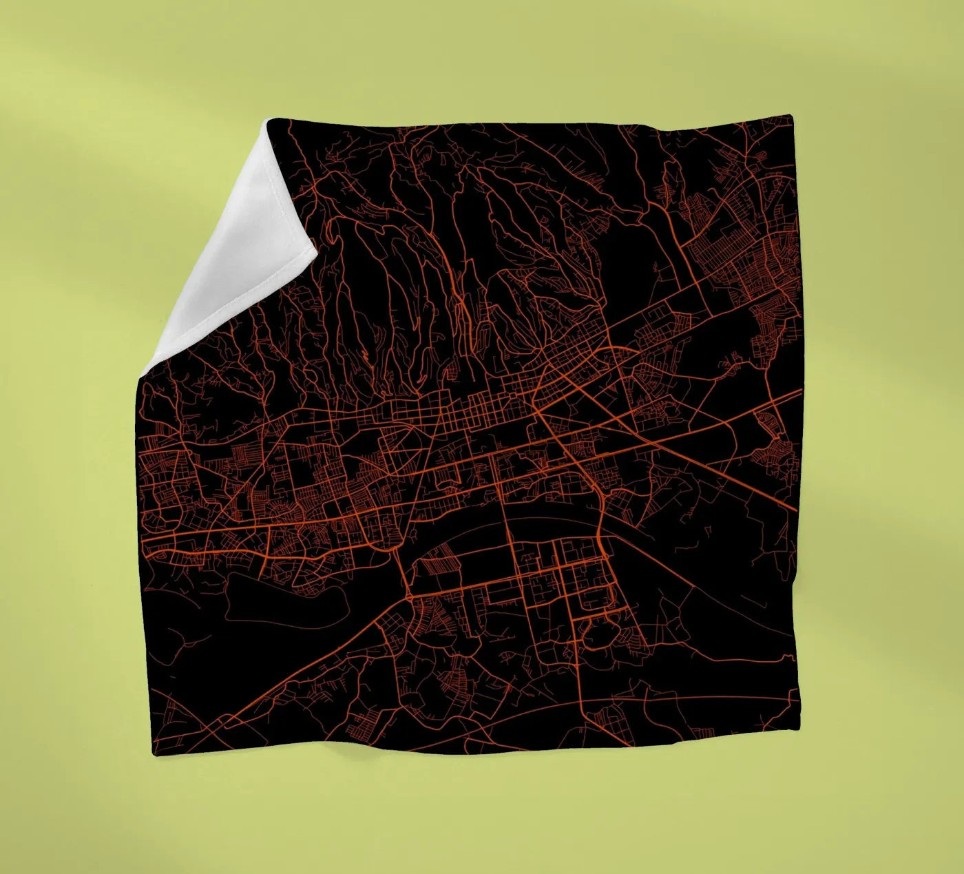 Centar fleecedeken van MiMap