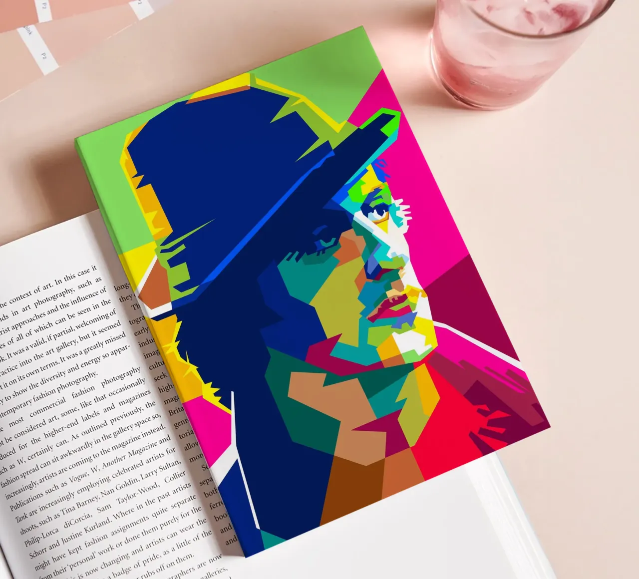 Sylvester Stallone Movie Actor Art WPAP notebook by Artkreator