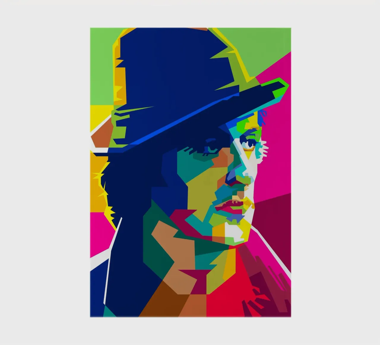 Sylvester Stallone Movie Actor Art WPAP notebook by Artkreator