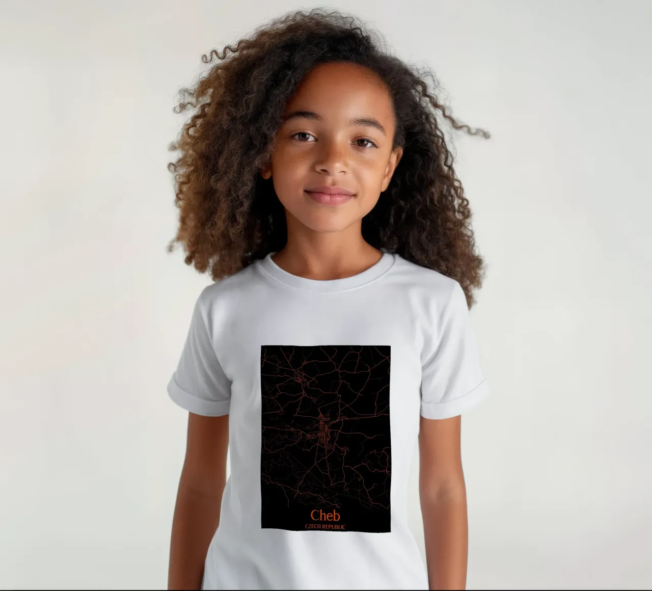 Cheb t-shirt bambini da MiMap