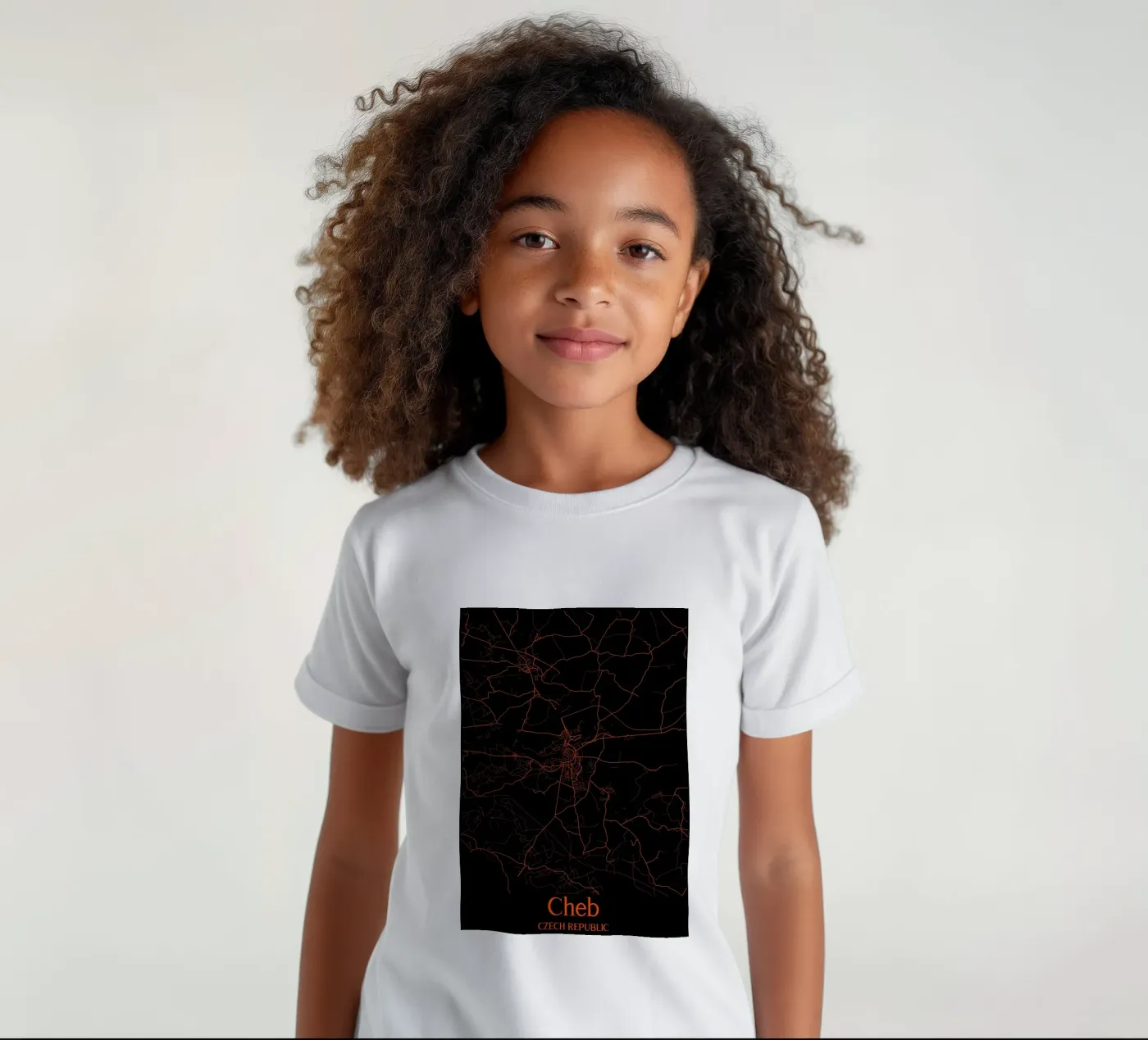 Cheb t-shirt bambini da MiMap