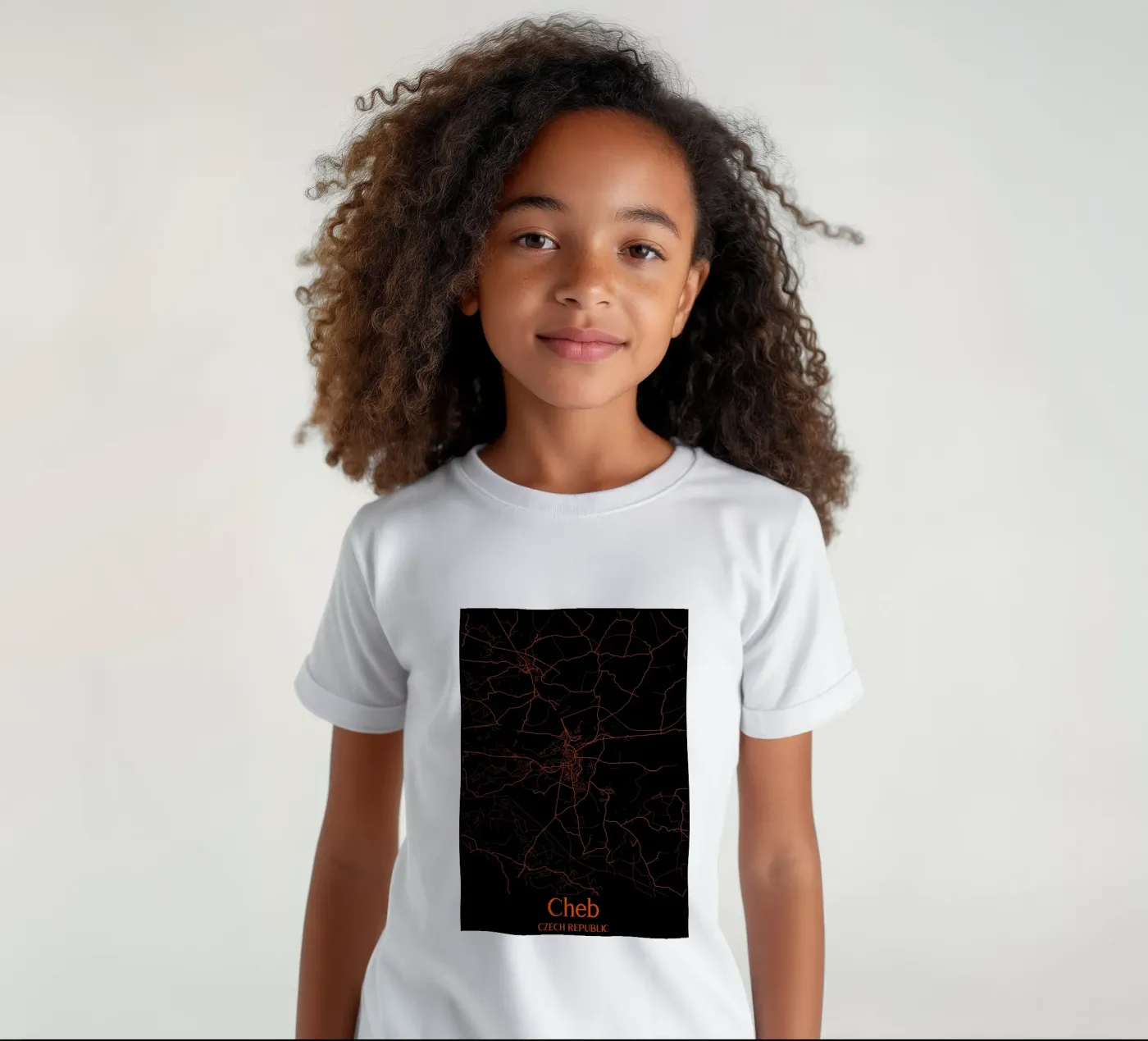 Cheb t-shirt bambini da MiMap