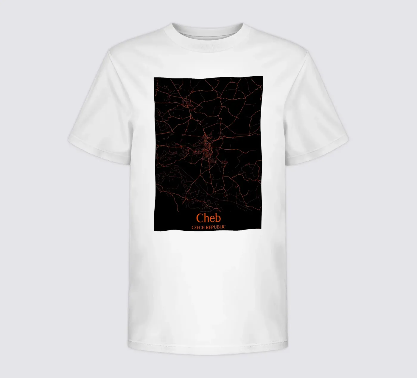 Cheb t-shirt bambini da MiMap