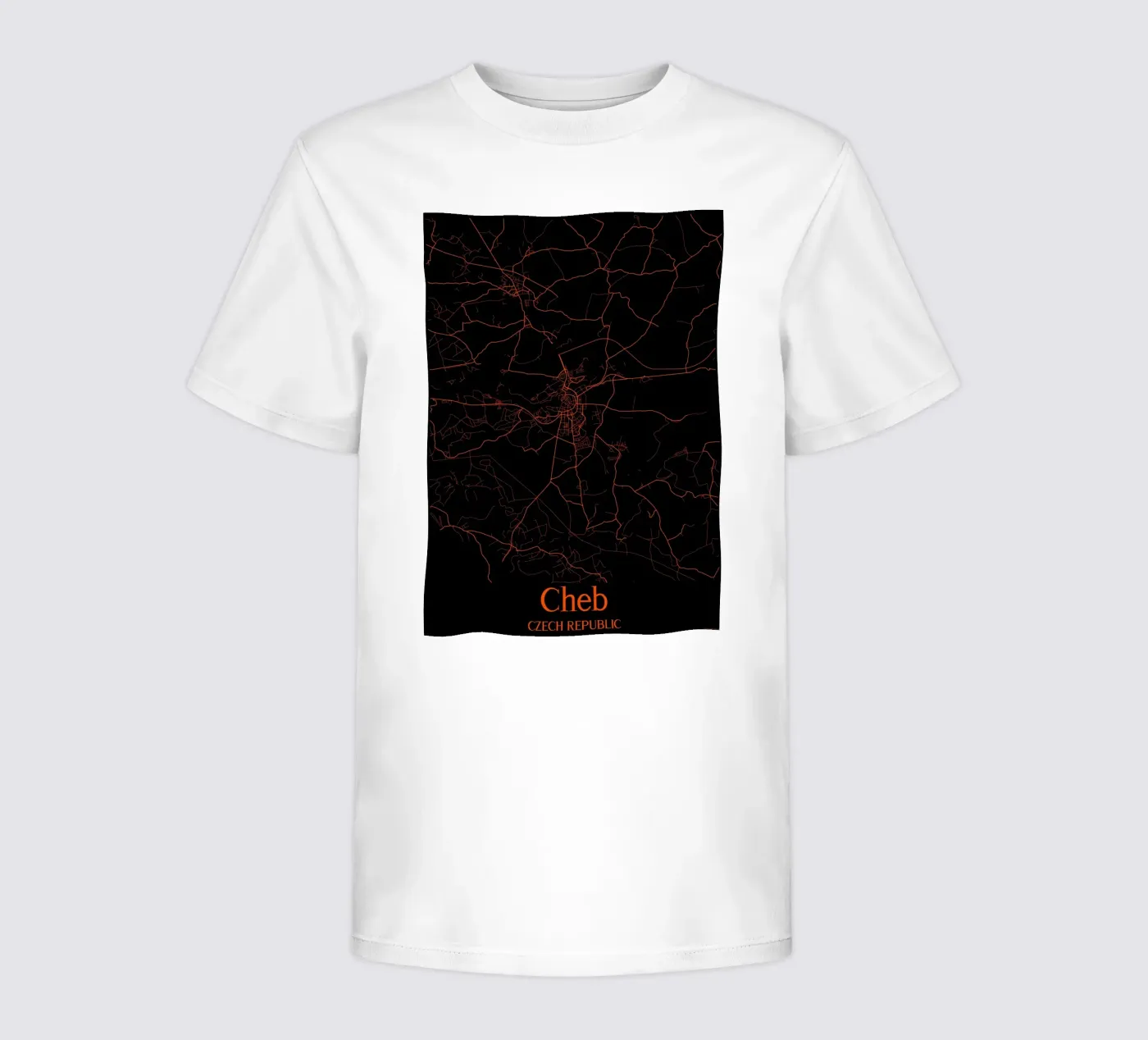 Cheb t-shirt bambini da MiMap
