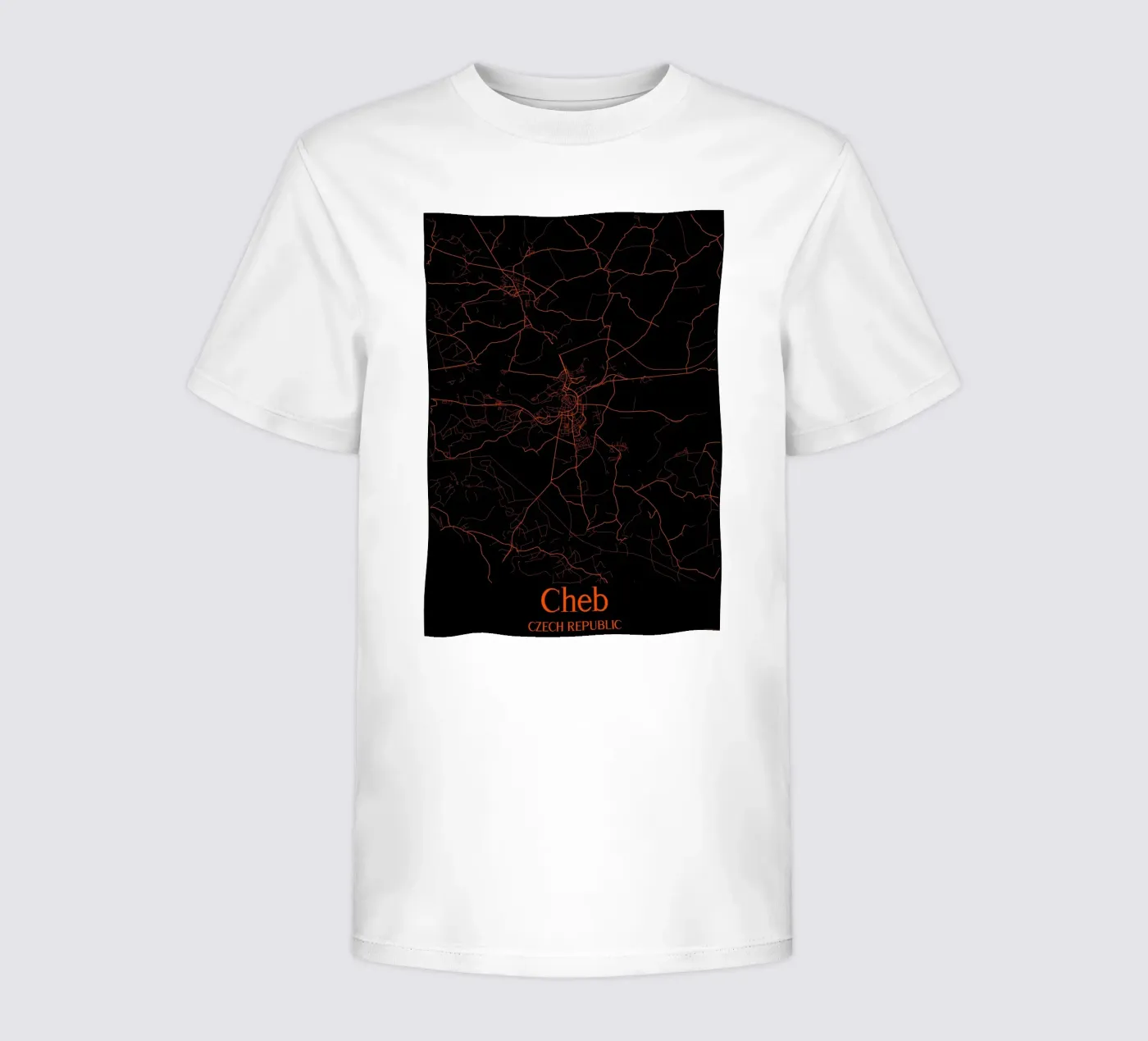 Cheb t-shirt bambini da MiMap