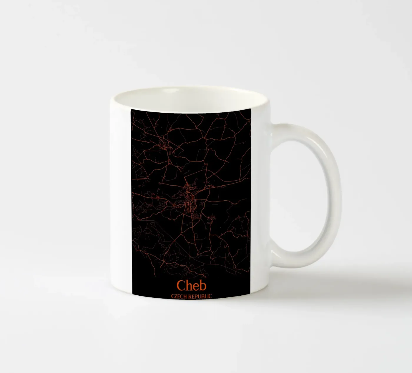 Cheb ceramic mug by MiMap