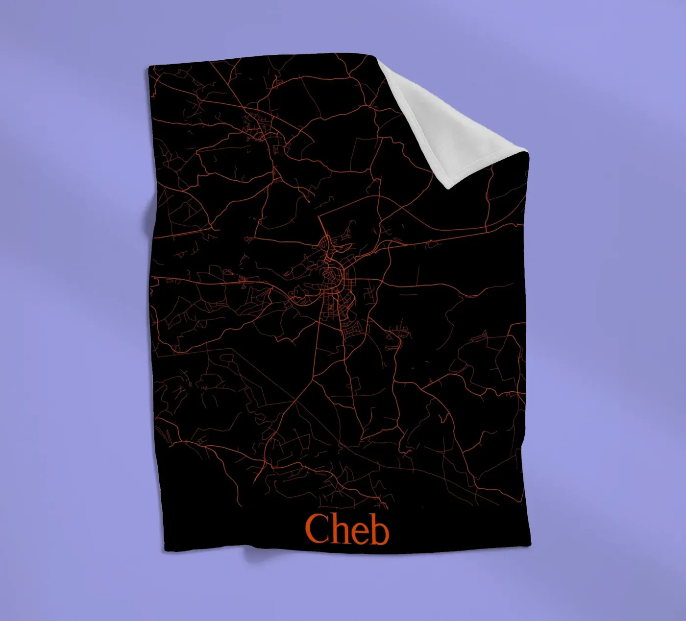 Cheb fleecedeken van MiMap