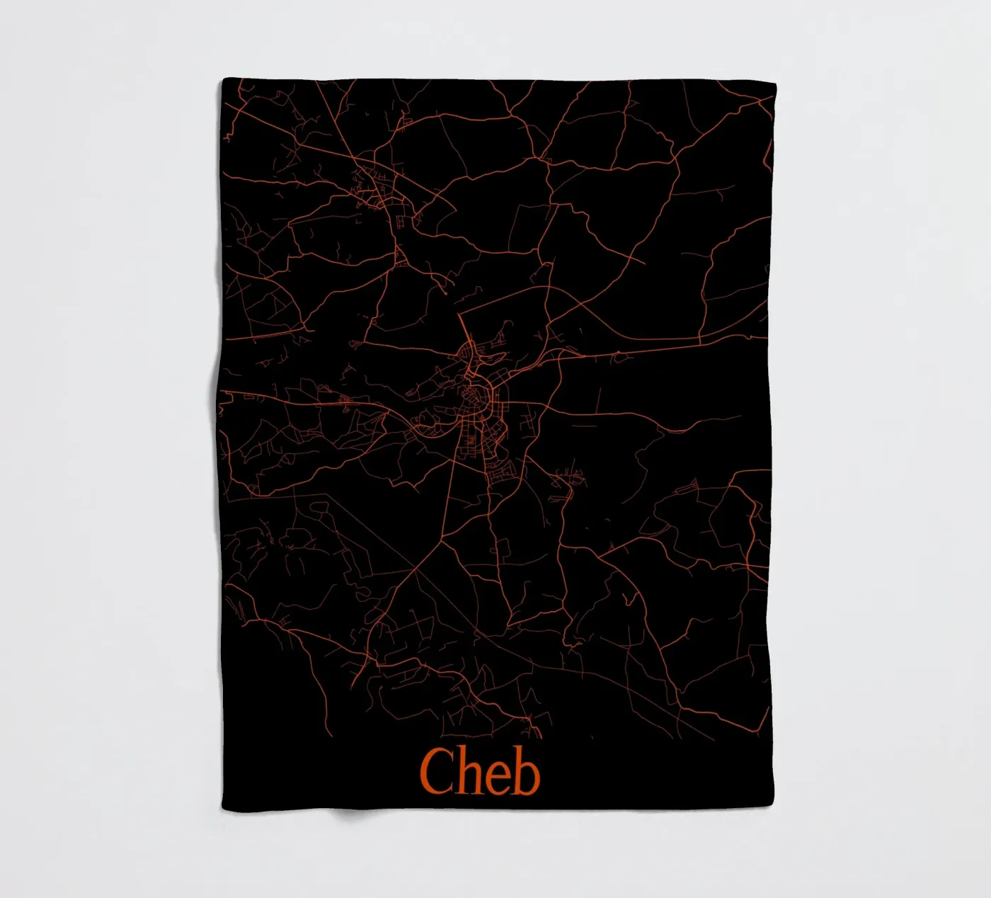 Cheb fleecedeken van MiMap