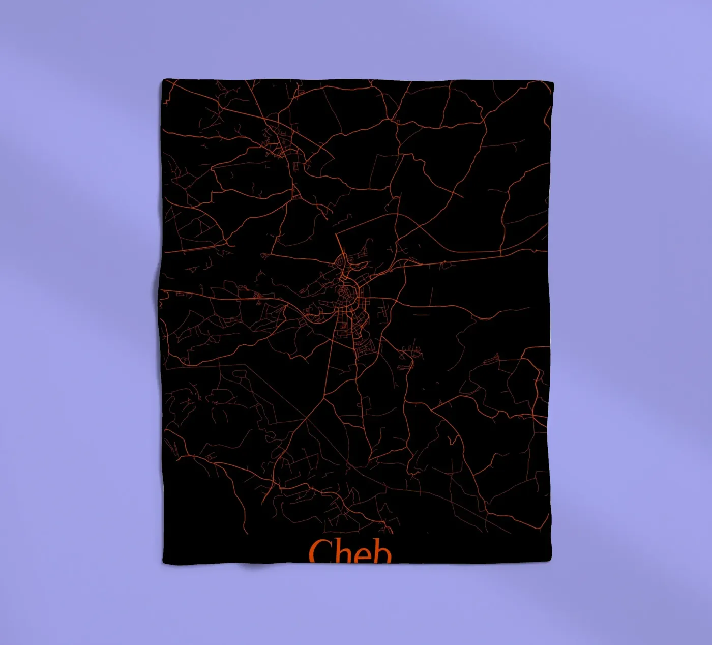 Cheb fleecedeken van MiMap