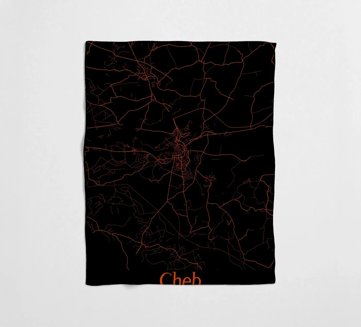 Cheb fleecedeken van MiMap
