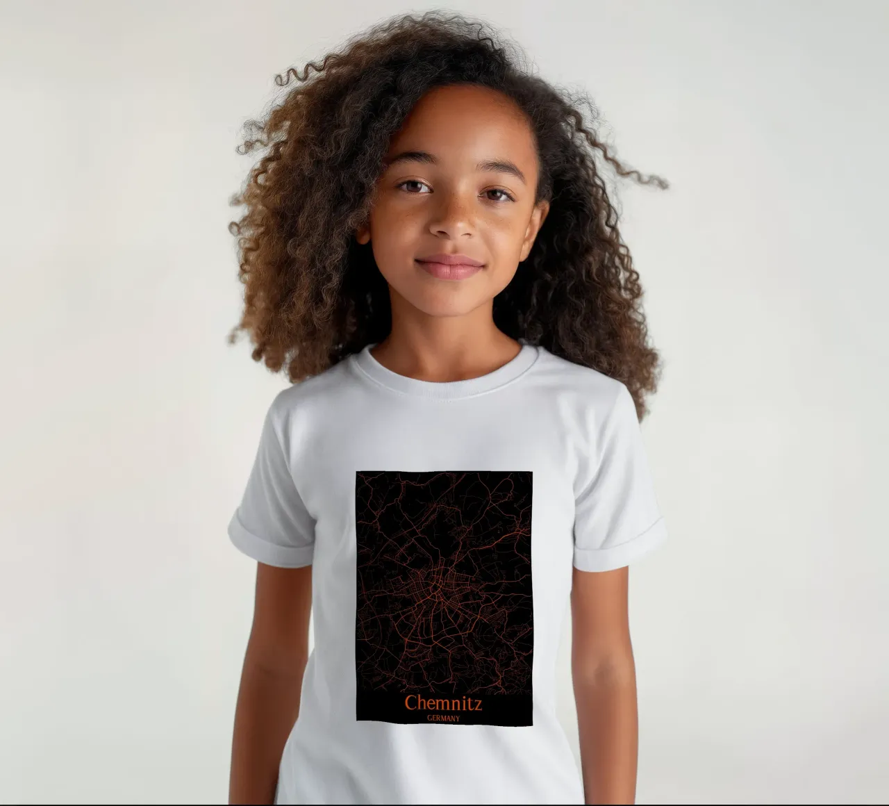 Chemnitz t-shirt bambini da MiMap