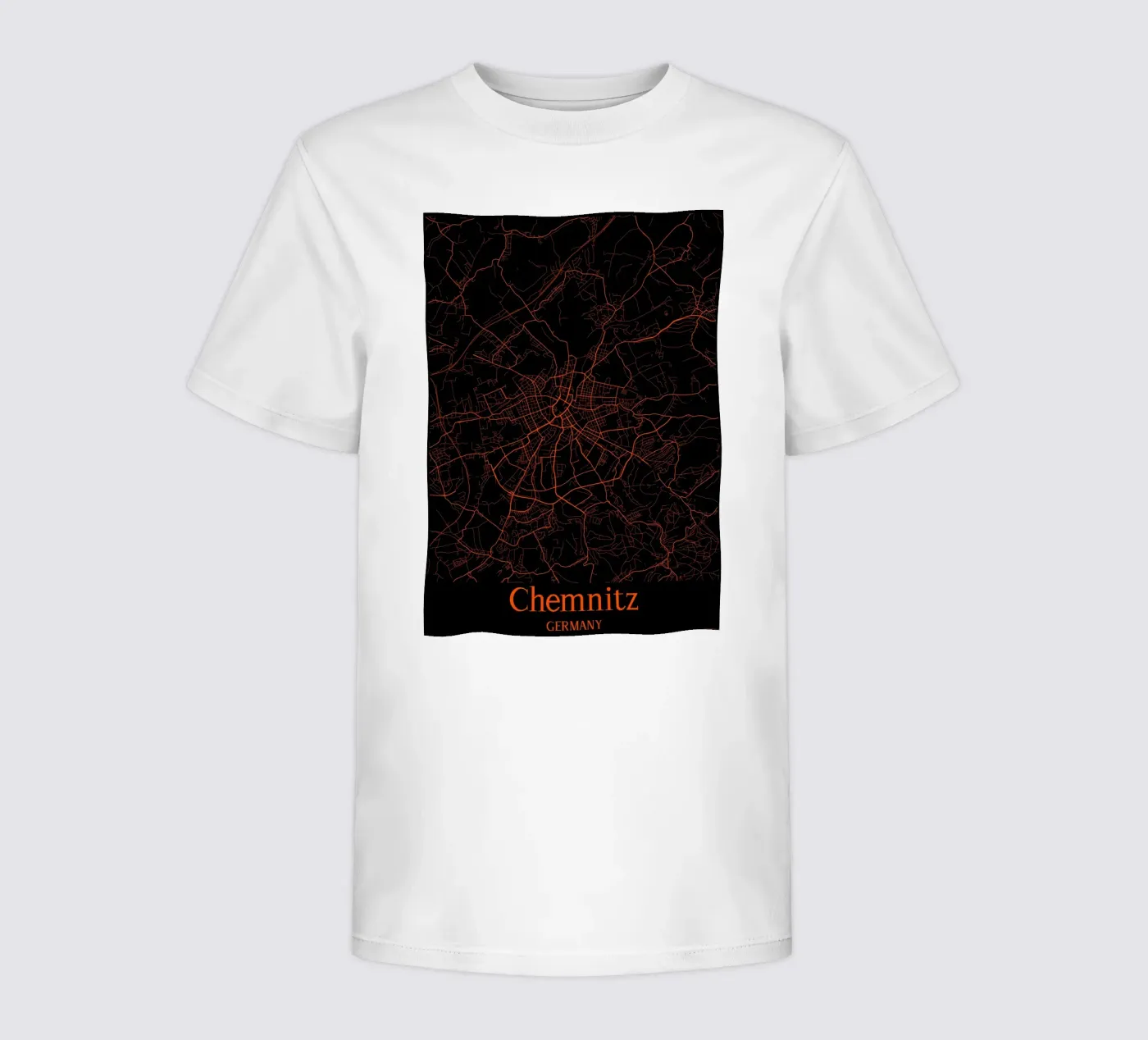 Chemnitz t-shirt bambini da MiMap