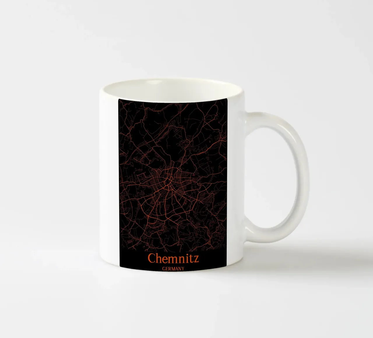 Chemnitz ceramic mug by MiMap
