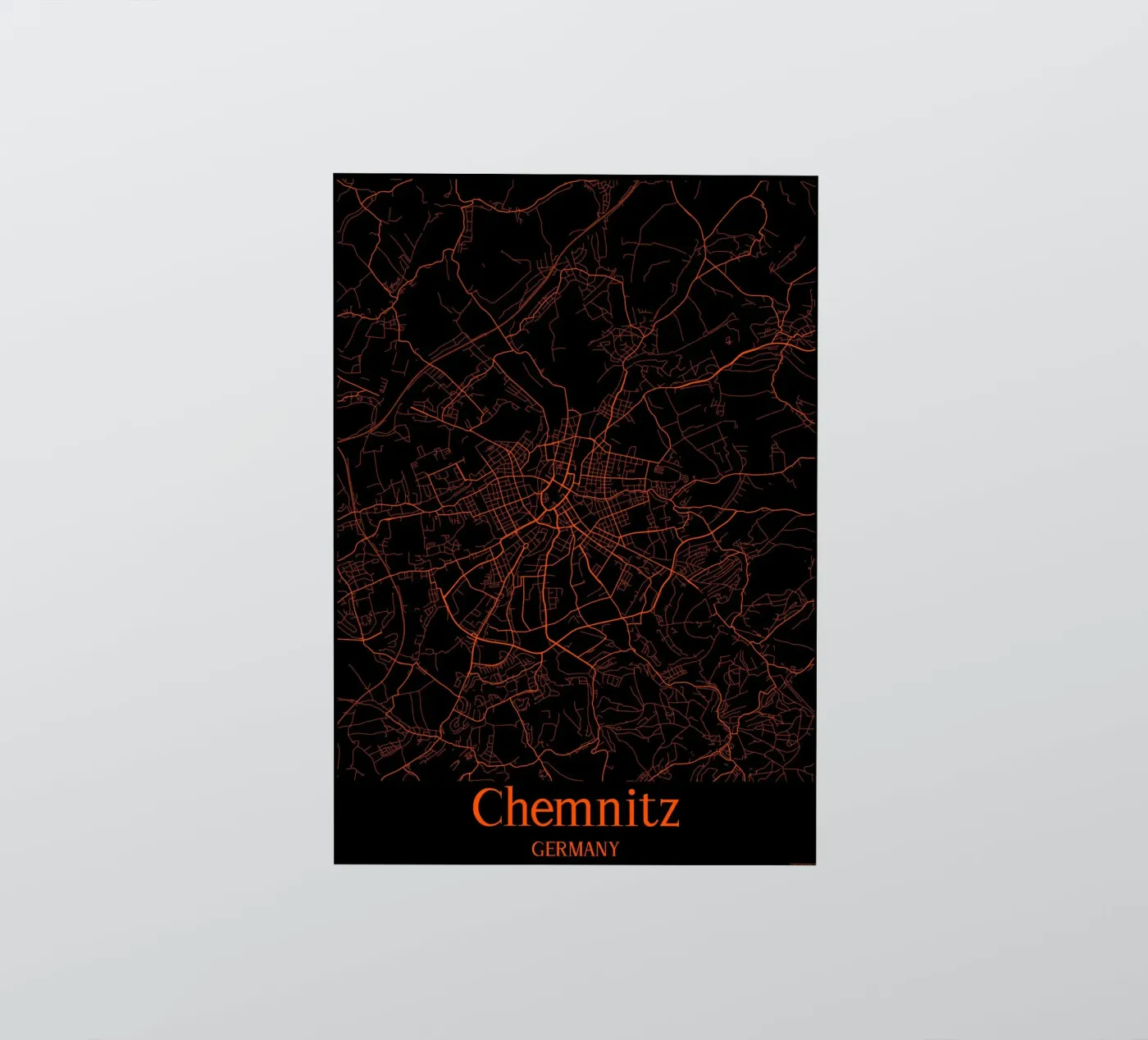 Chemnitz sticker by MiMap