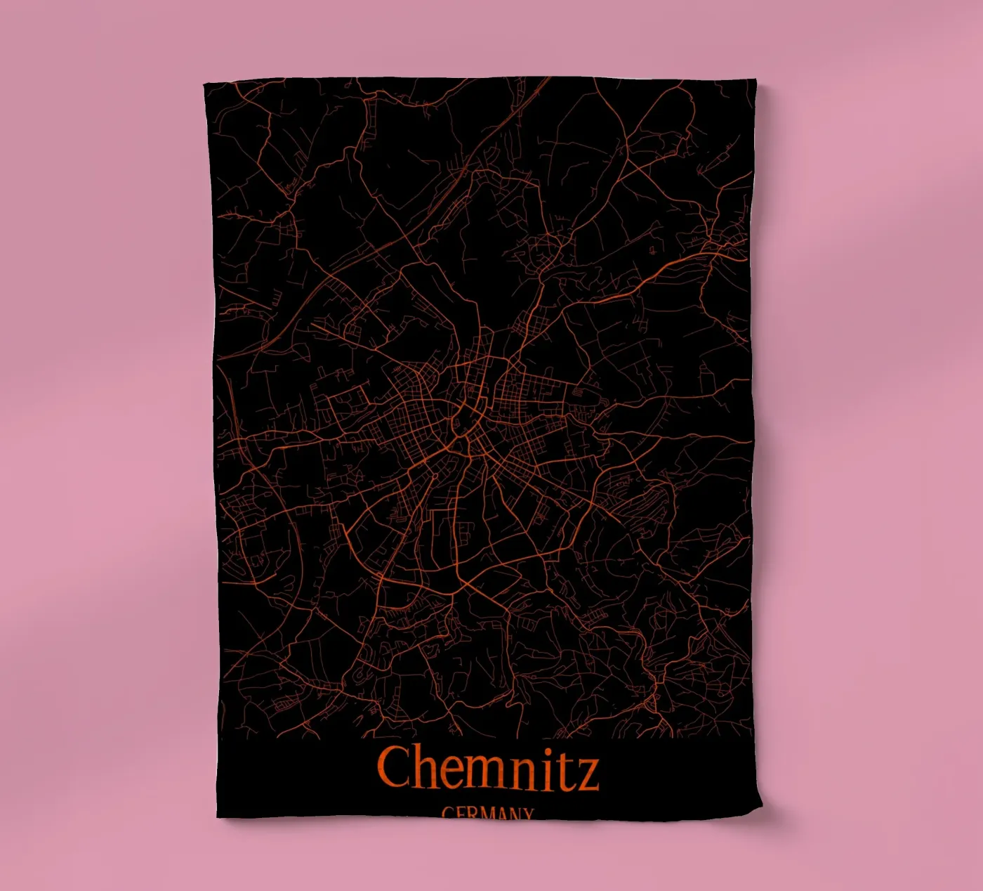 Chemnitz torchon de MiMap