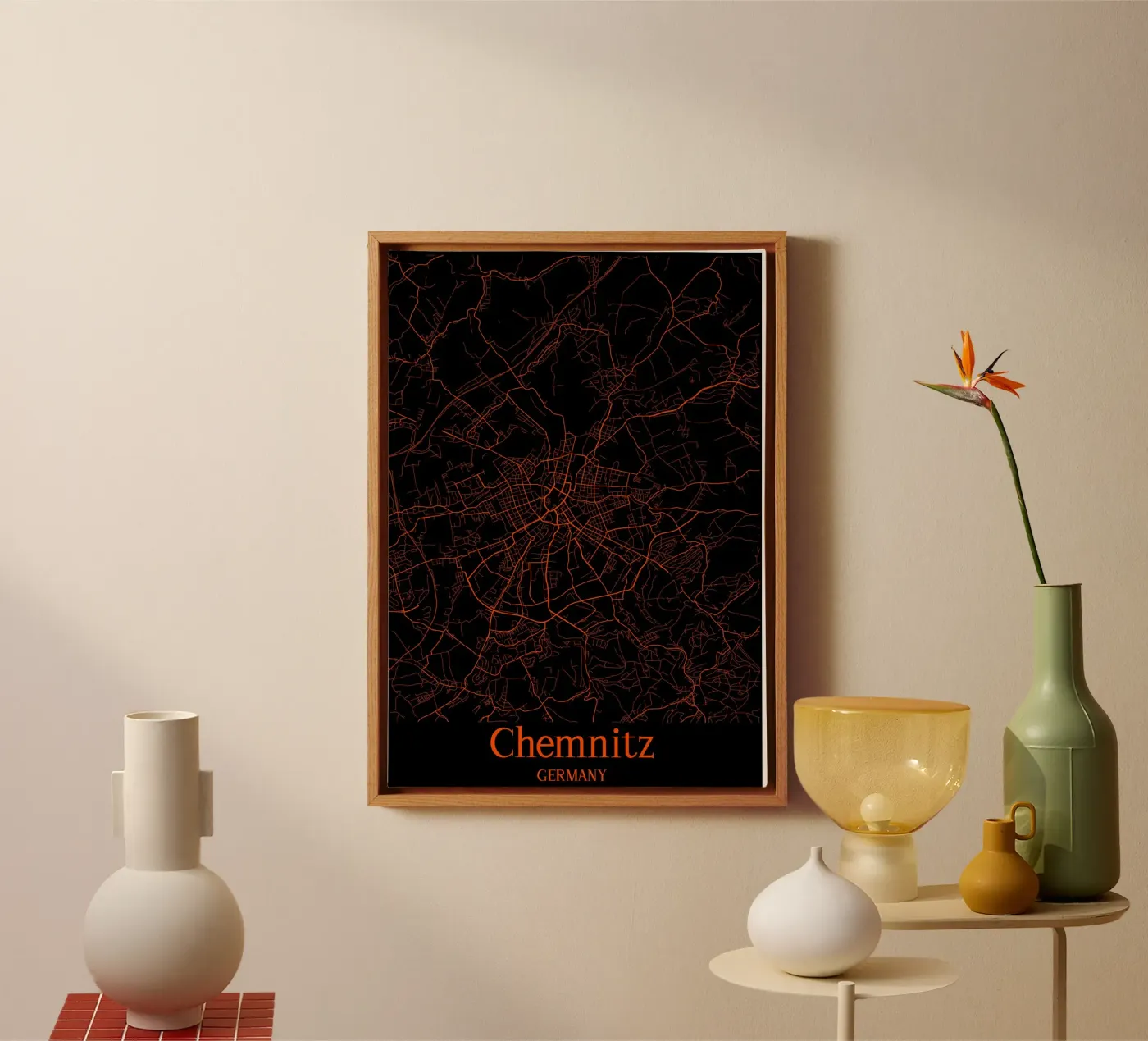 Chemnitz canvas by MiMap