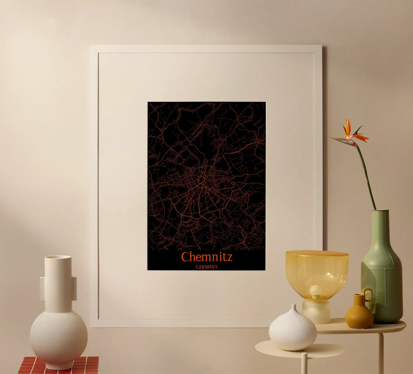 Chemnitz poster by MiMap