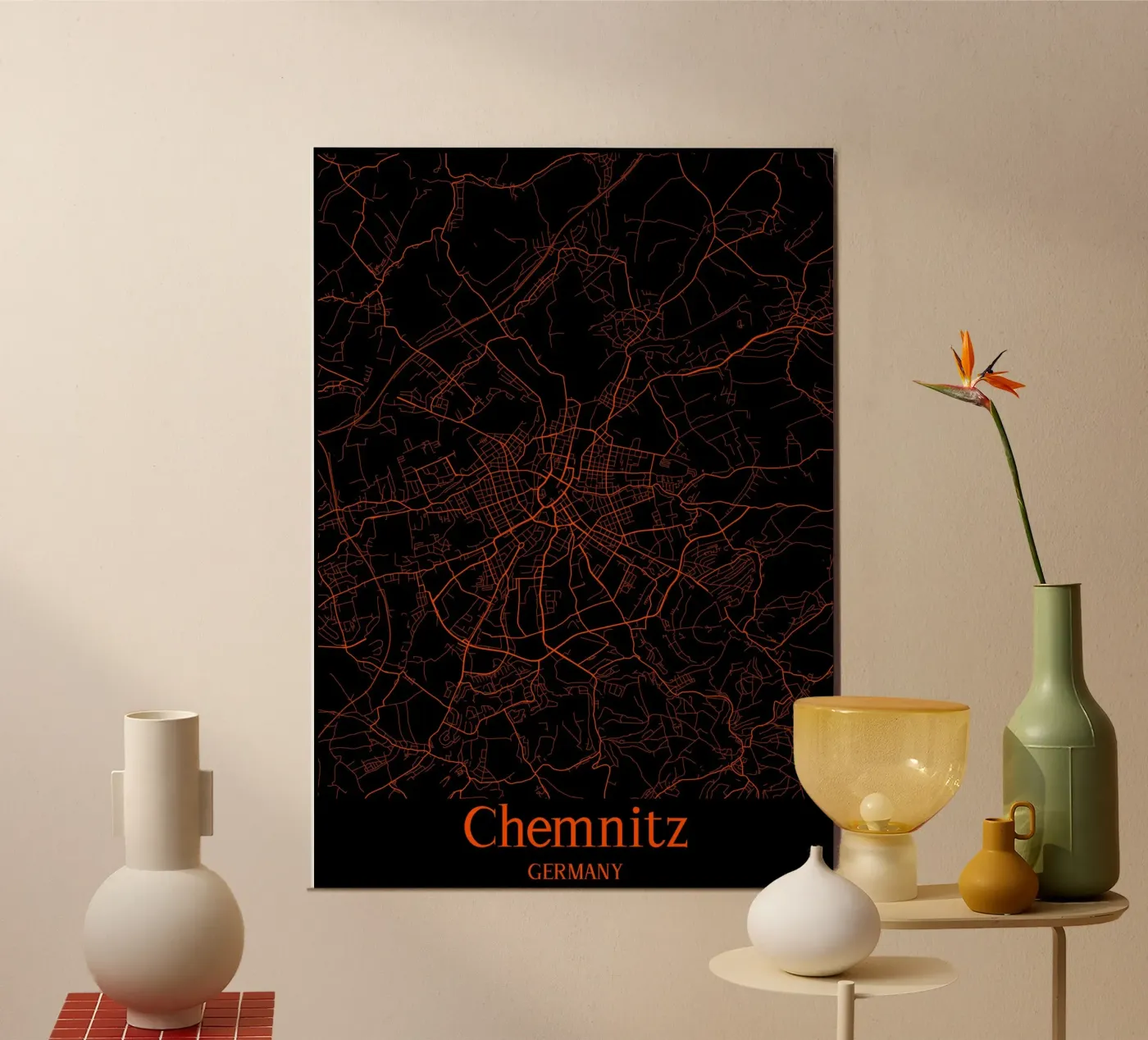 Chemnitz Poster von MiMap
