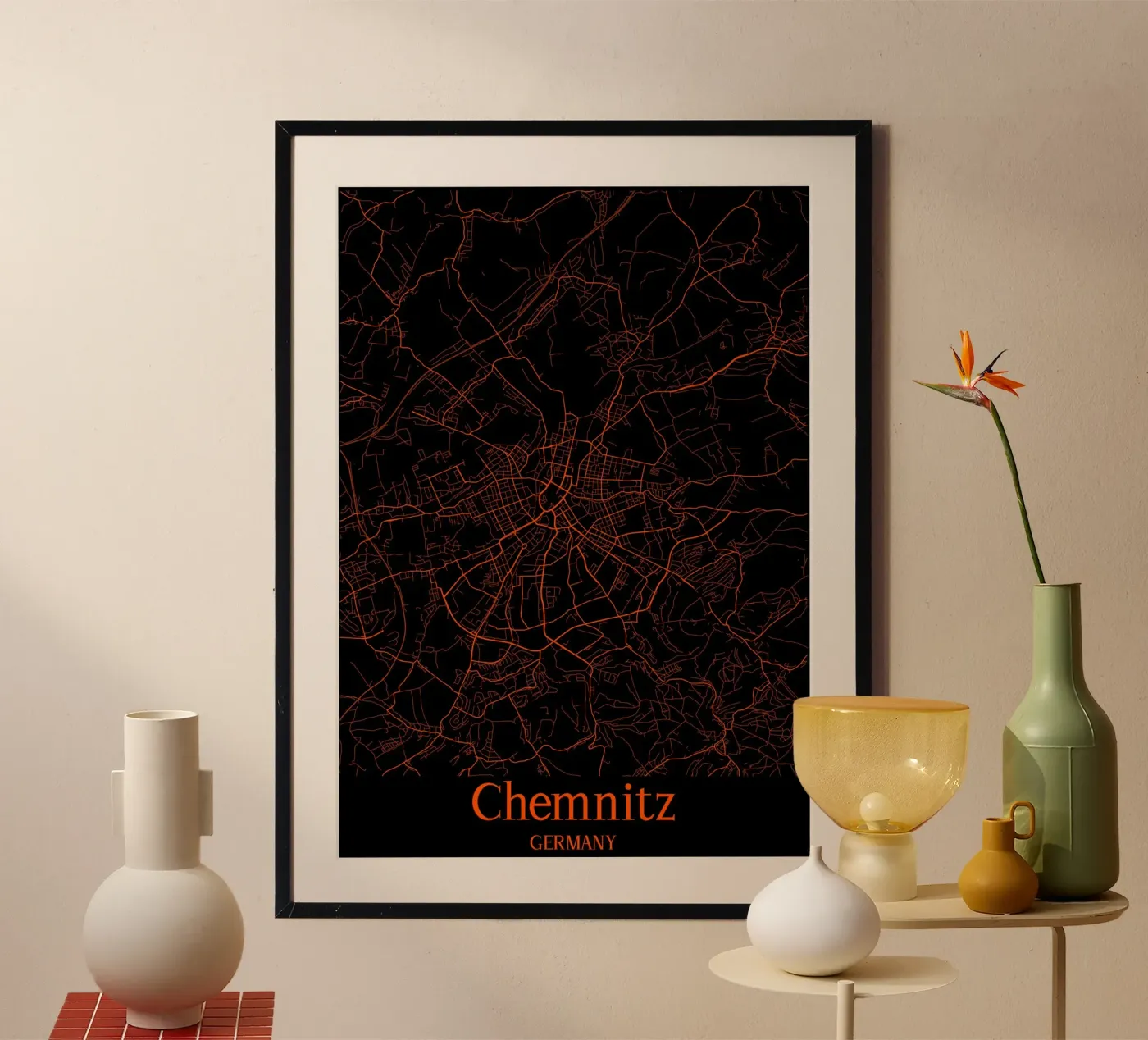 Chemnitz Poster von MiMap