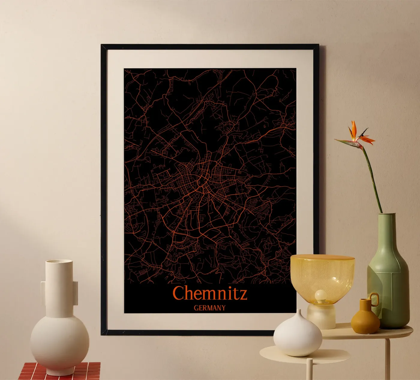 Chemnitz poster by MiMap