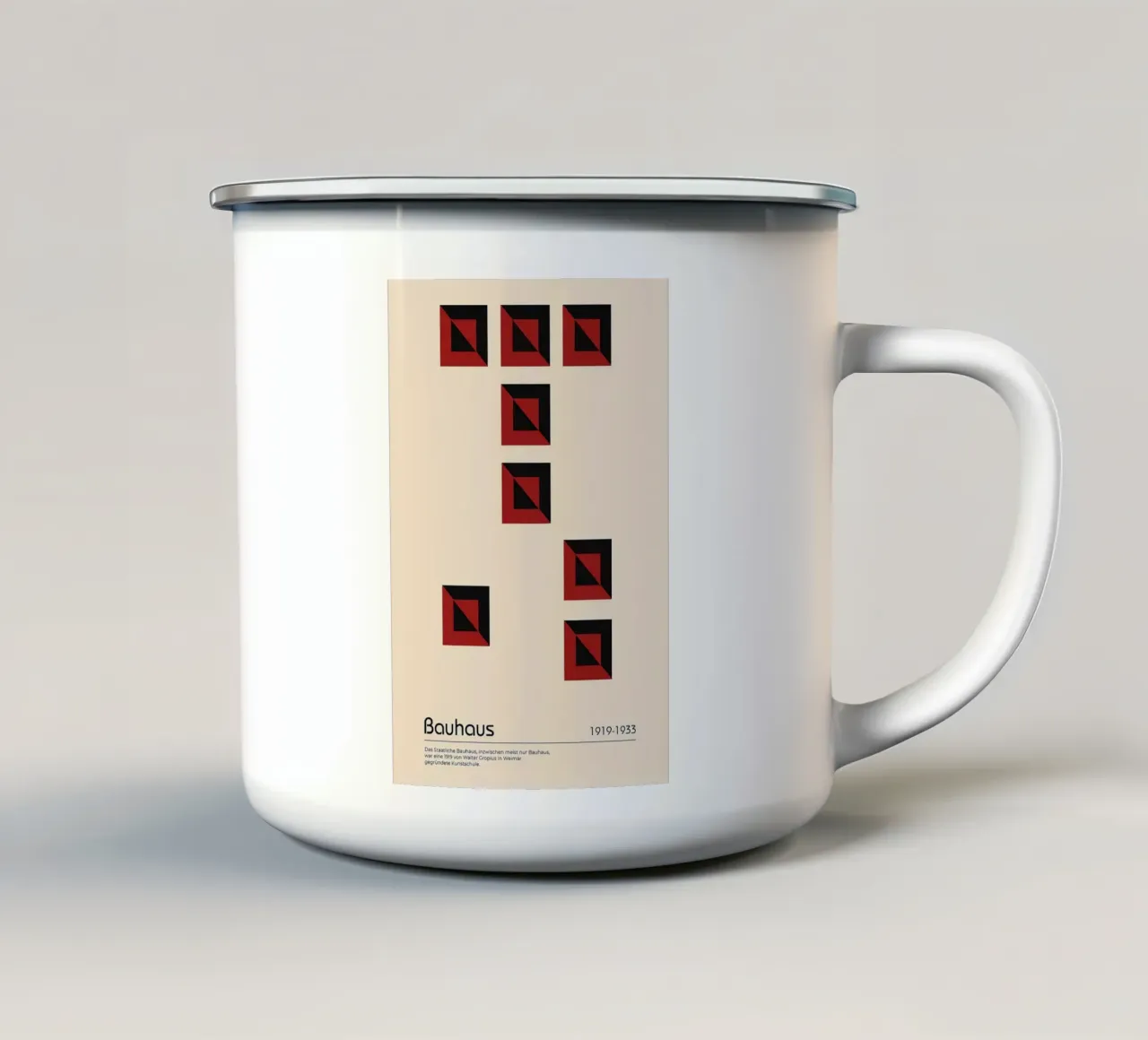 Bauhaus 1919-1933 tazza in smalto da Narciso