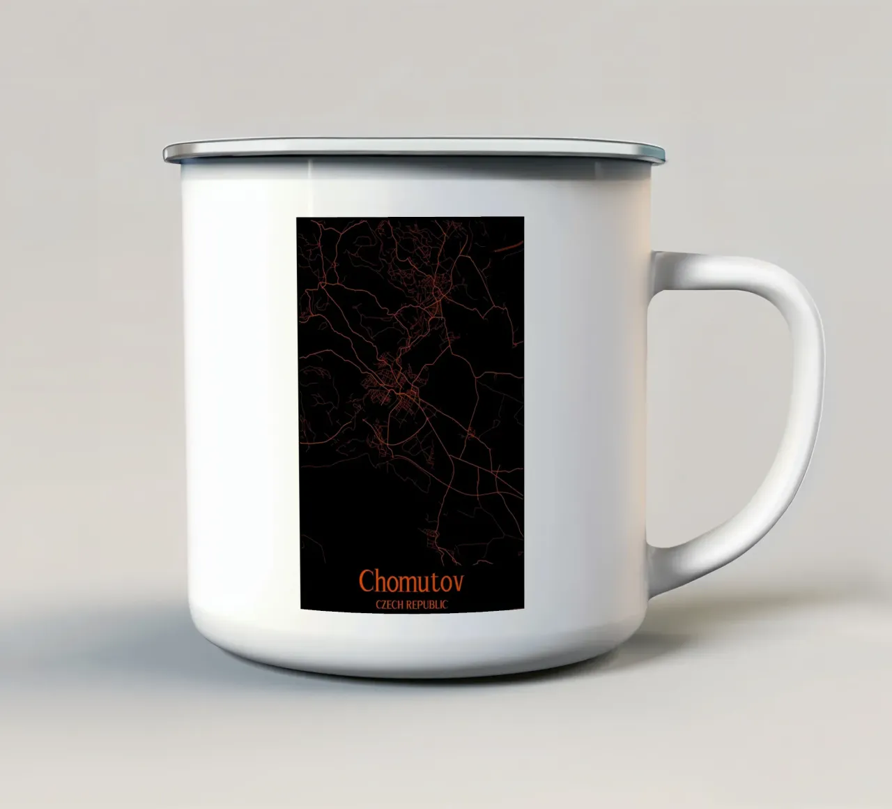 Chomutov tazza in smalto da MiMap