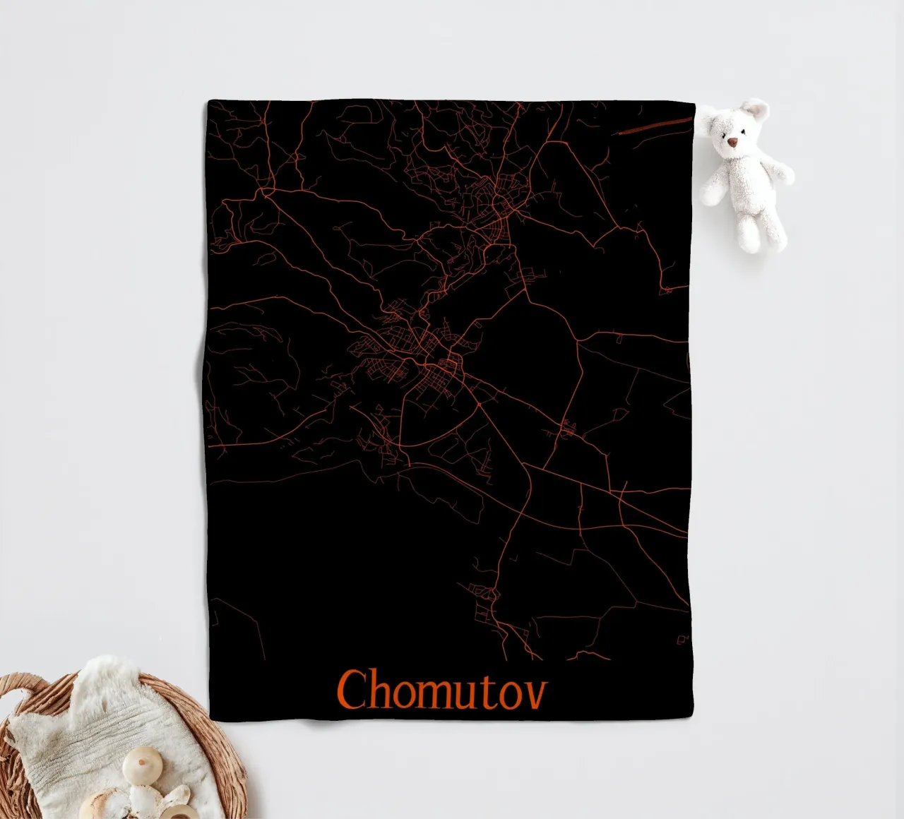 Chomutov coperta in pile da MiMap