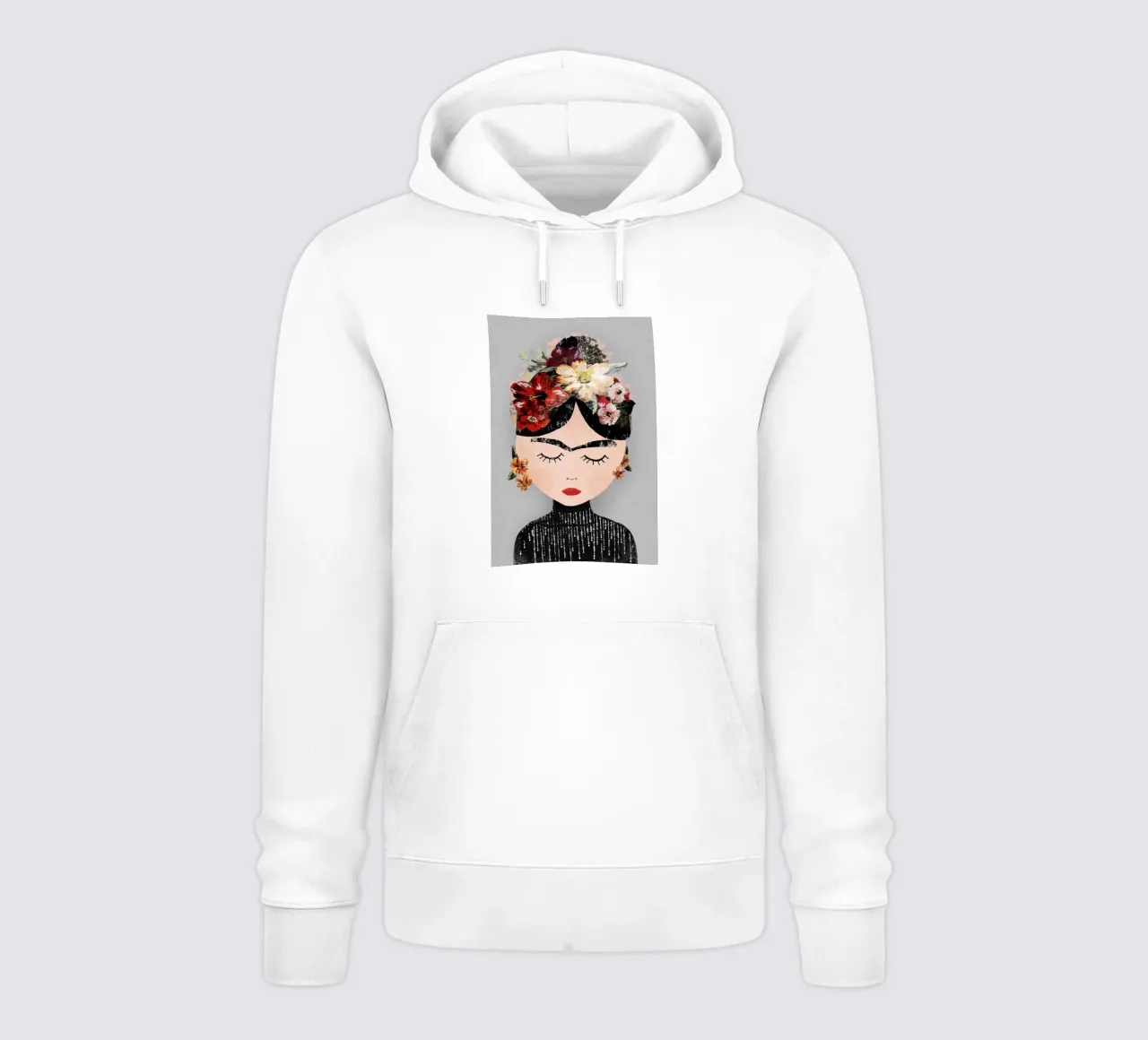 Frida (Special Edition Gray) felpa con cappuccio da treechild